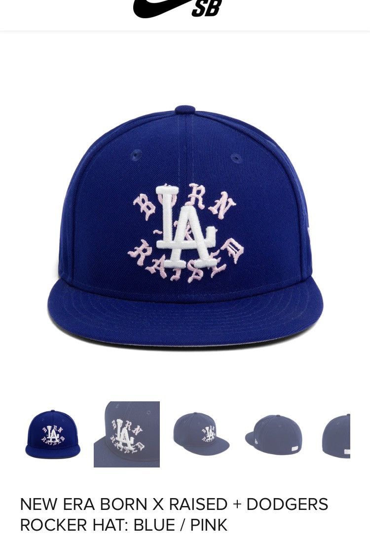 BornxRaised × Los Angeles Dodgers × New Era『59FIFTY』が3月17日に