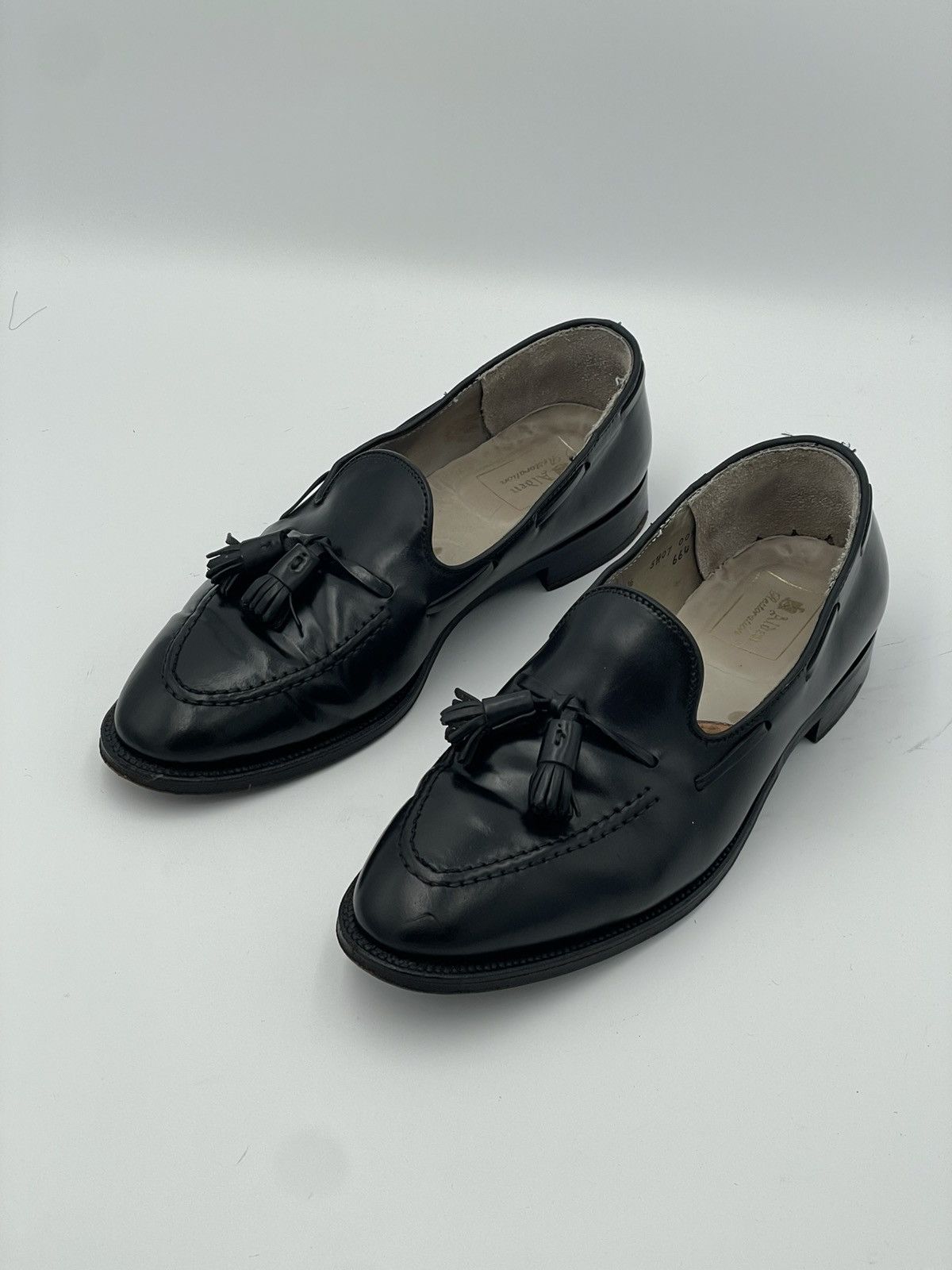 Alden Alden 664 Black Shell Cordovan Loafer Size US 10.5 / EU 43-44 - 1 Thumbnail