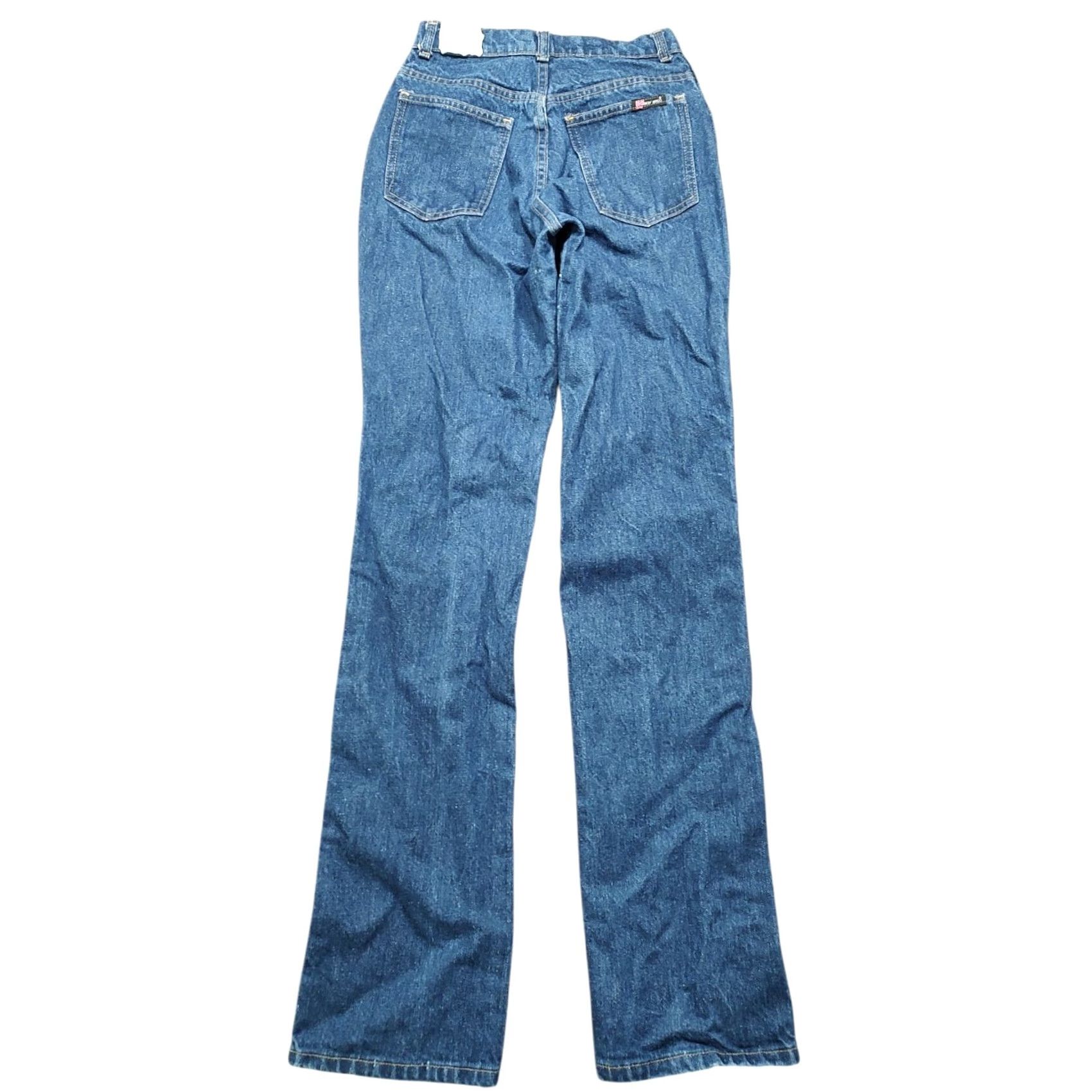 Vintage VINTAGE Body Lingo Militaires Jeans Womens 23 X 32 Inseam Denim 80s Straight Leg Blue 100% Cotton Jeans Womens Men? (invalid) Size 40" / US 18 - 2 Thumbnail