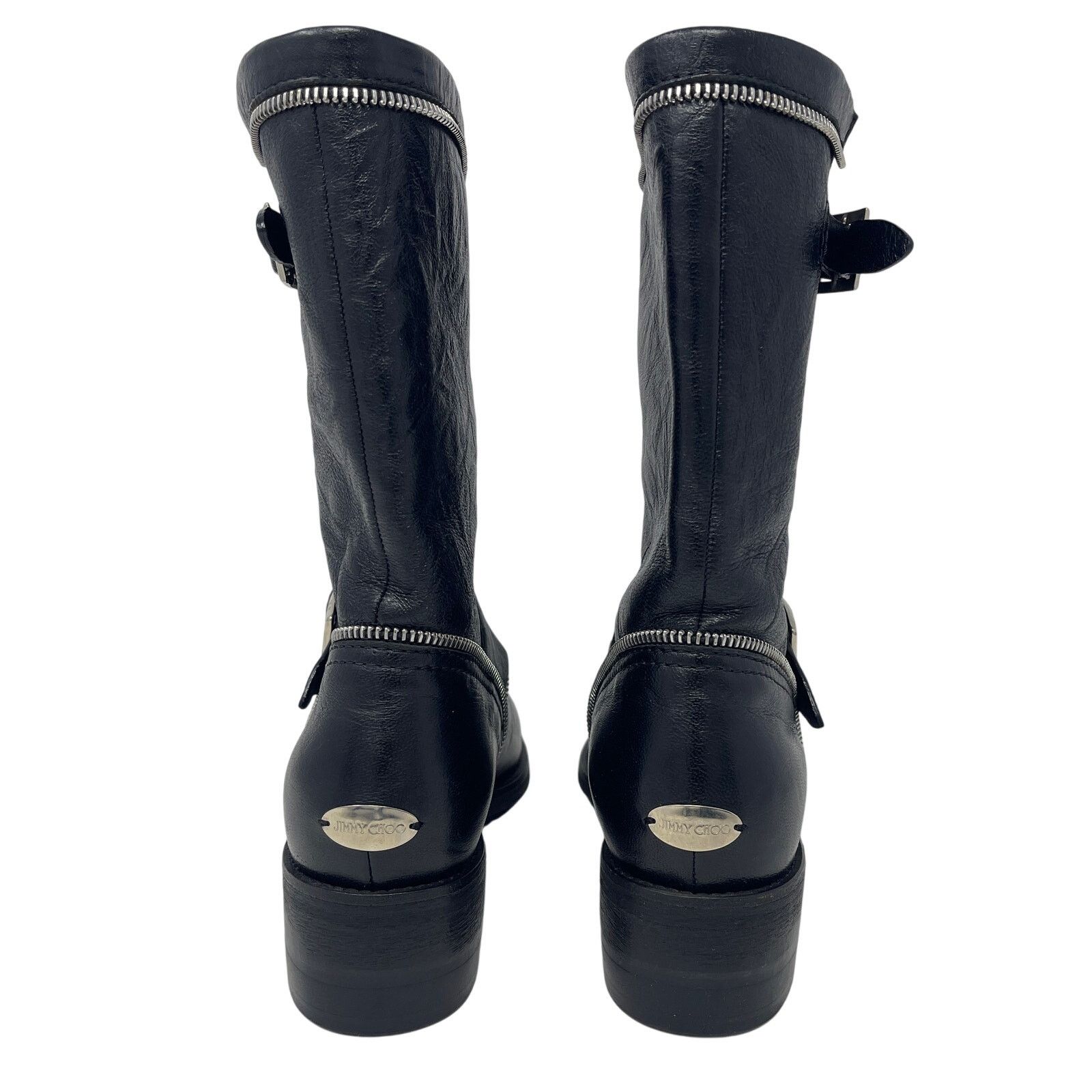 Jimmy Choo Jimmy Choo Dakar Biker Boots Size EU 35 US 5 Size US 5 / IT 35 - 6 Thumbnail