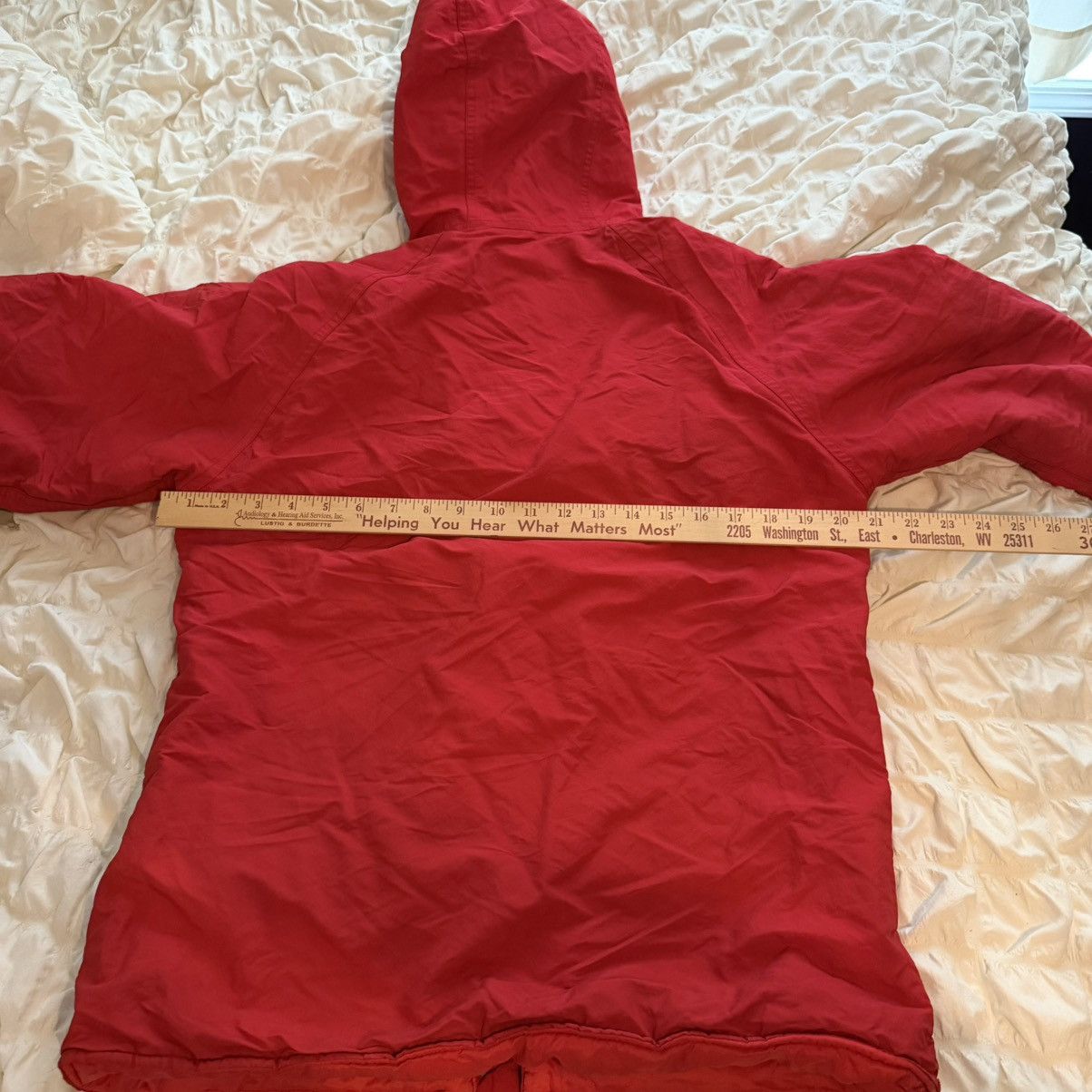 Cabelas Cabelas Goretex Red Puffer Jacket Size Medium Size US M / EU 48-50 / 2 - 8 Thumbnail