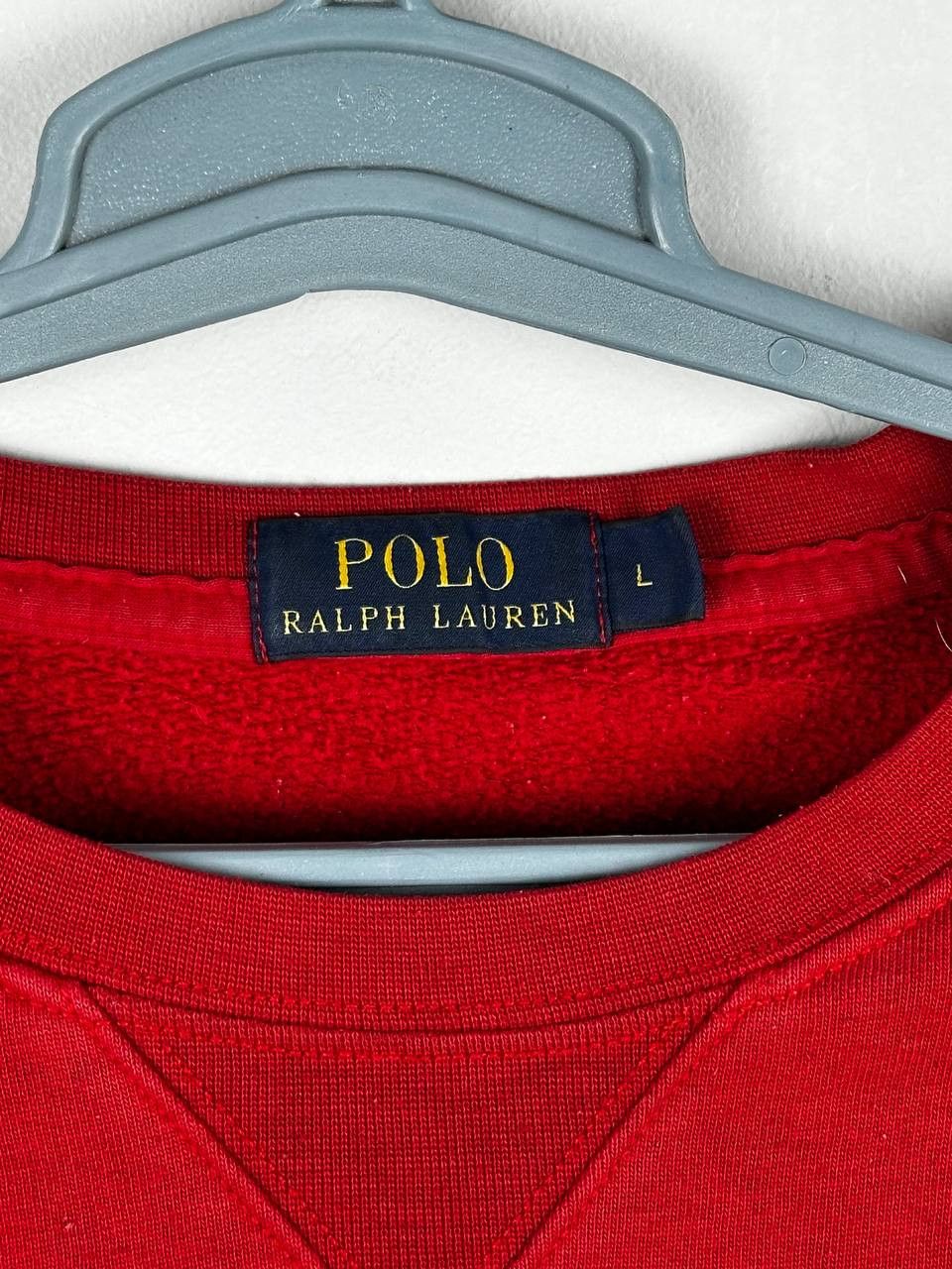 Polo Ralph Lauren Vintage Polo Ralph Lauren Red Sweatshirt Size US L / EU 52-54 / 3 - 5 Thumbnail
