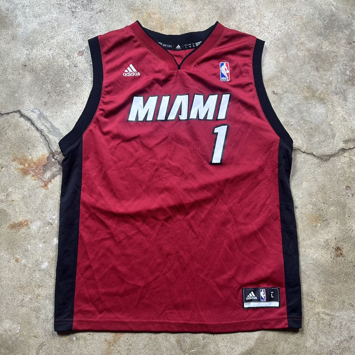 Adidas Adidas NBA Miami Heat Chris Bosh Basketball Jersey Size S Size US S / EU 44-46 / 1 - 1 Thumbnail