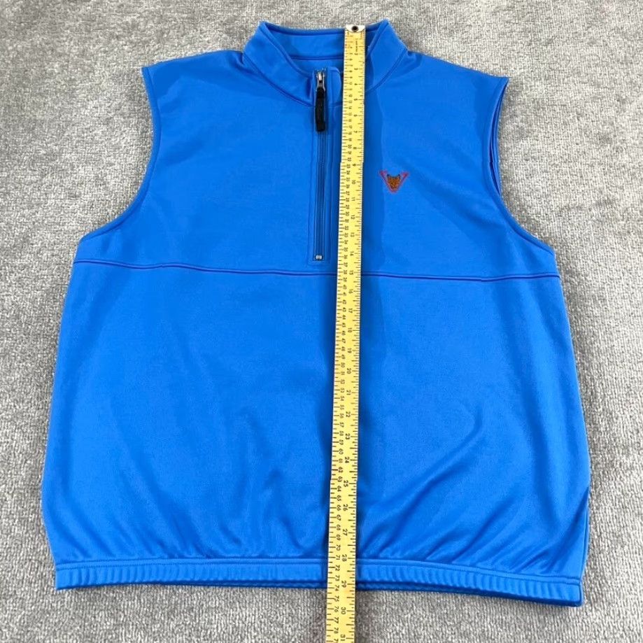 Vintage BOB TIMBERLAKE Vest Mens XL Blue 1/2 Zip Pullover Jacket Overcoat Golf VICMEAD HUNT CLUB? DE Ambiguity Not N/A Size US XL / EU 56 / 4 - 4 Thumbnail