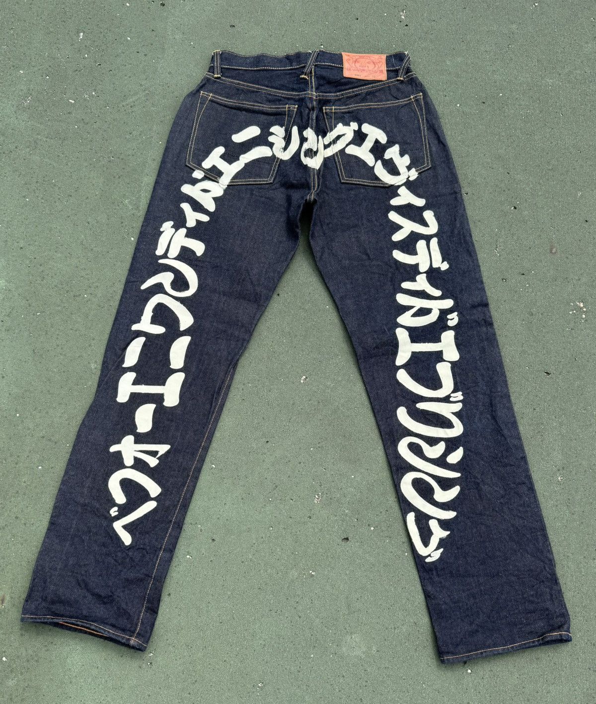 Evisu Archive Evisu Kanji Scripture Diacock Selvedge Denim Vintage Size US 32 / EU 48 - 13 Thumbnail