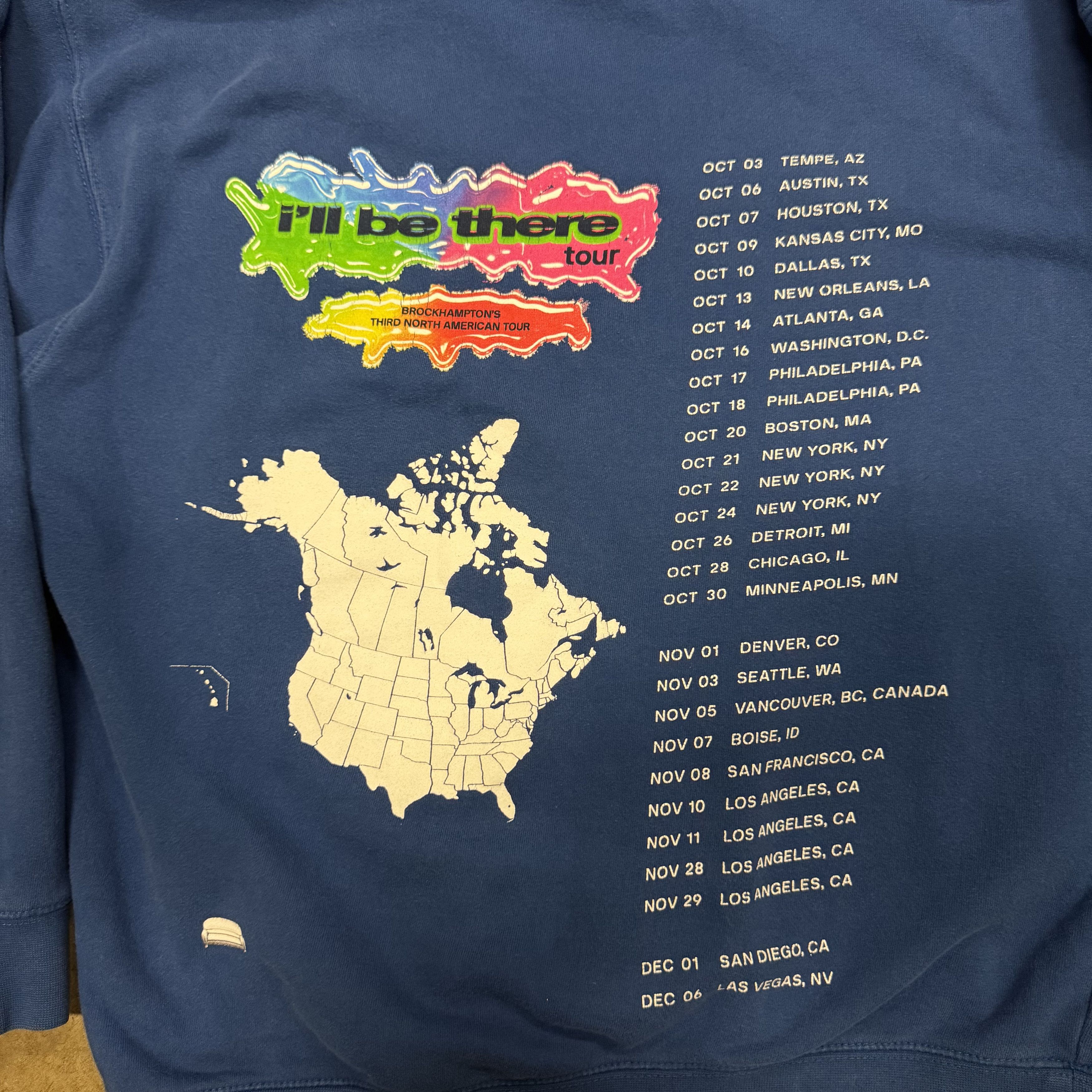 Brockhampton Brockhampton I'll Be There 3rd North America Tour Hoodie Size US M / EU 48-50 / 2 - 3 Thumbnail