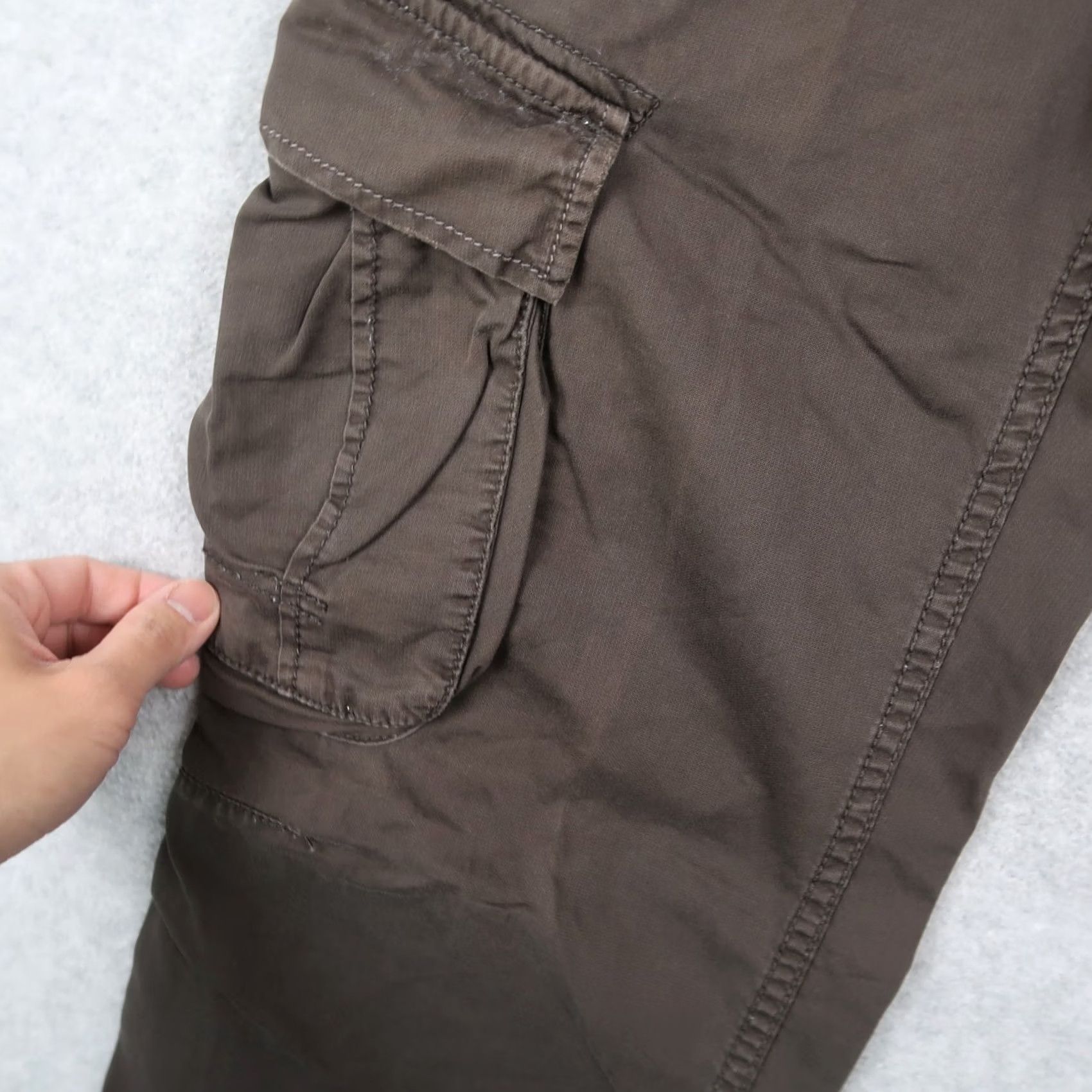 Lucky Brand Lucky Brand Cargo Pants Men Brown 30x31 Military Tactical Gorpcore Size US 30 / EU 46 - 5 Thumbnail