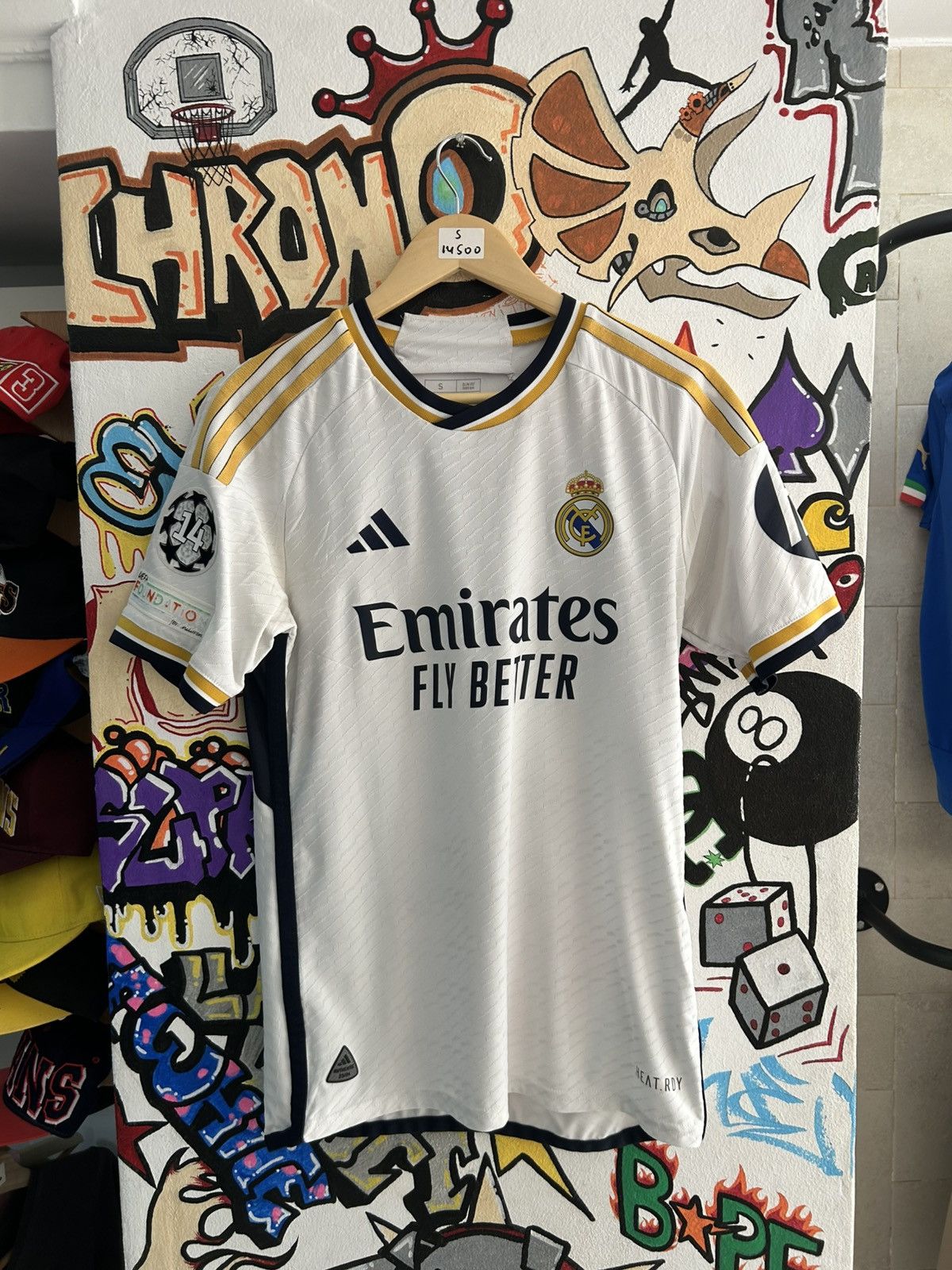 Adidas Real Madrid Bellingham 2023 Home Jersey Size US S / EU 44-46 / 1 - 2 Thumbnail