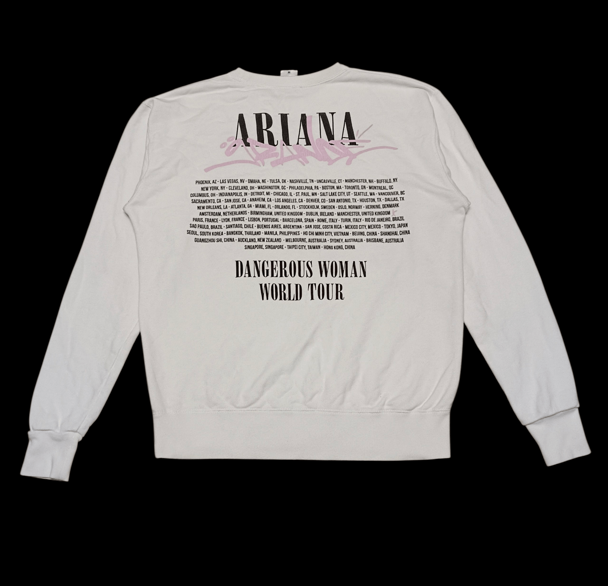 Rap Tees Ariana Grande Pop R&B HipHop Sweatshirt Size US M / EU 48-50 / 2 - 2 Thumbnail