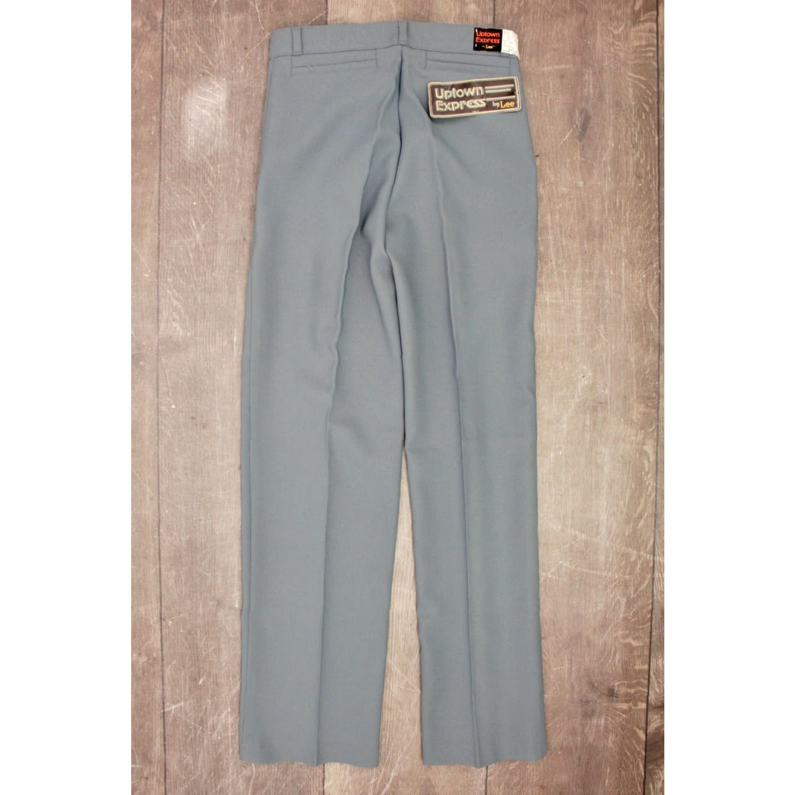 Lee VINTAGE Lee Polyester Pants 29x31 70s Disco NOS Blue Adults Mens Size US 29 - 3 Thumbnail