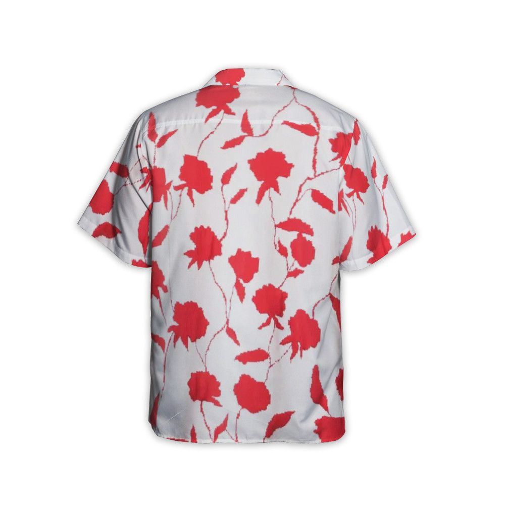 Designer La Chemise Maille Rose-Jacquard Short-Sleeve Shirt Size US L / EU 52-54 / 3 - 3 Thumbnail
