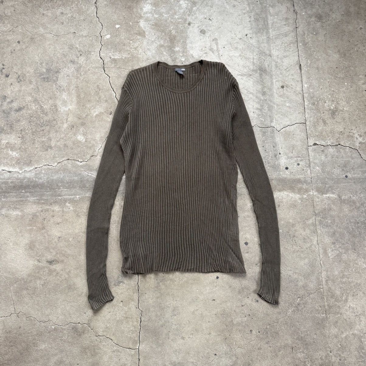 Seditionaries Y2K H&M LOGG Archive Striped Slim FIt Long Sleeve Opium Size US XL / EU 56 / 4 - 1 Thumbnail