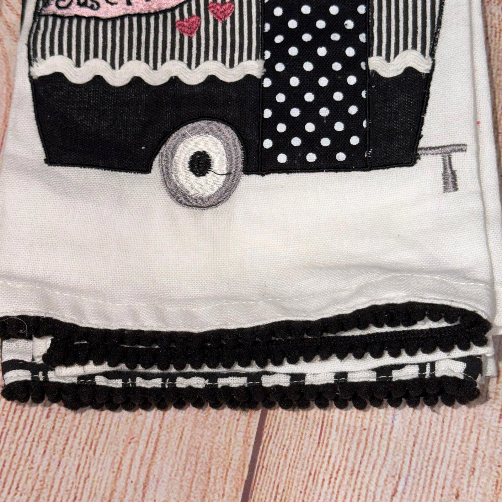 Other Just Married Embroidered Tea Towels NWOT Size ONE SIZE - 3 Thumbnail