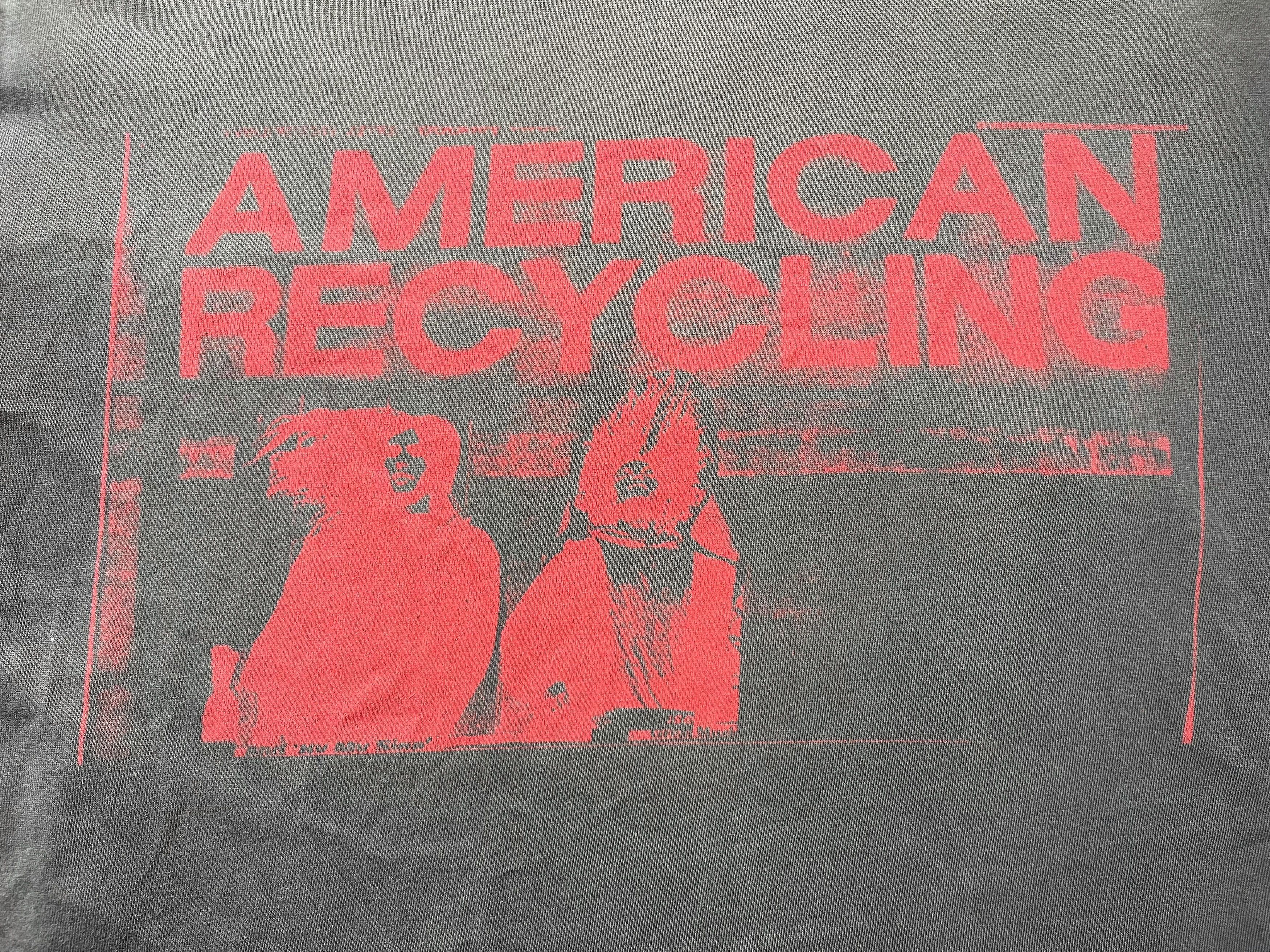 Raf Simons Raf Simons SS02 American Recycling T-Shirt Size US M / EU 48-50 / 2 - 3 Thumbnail