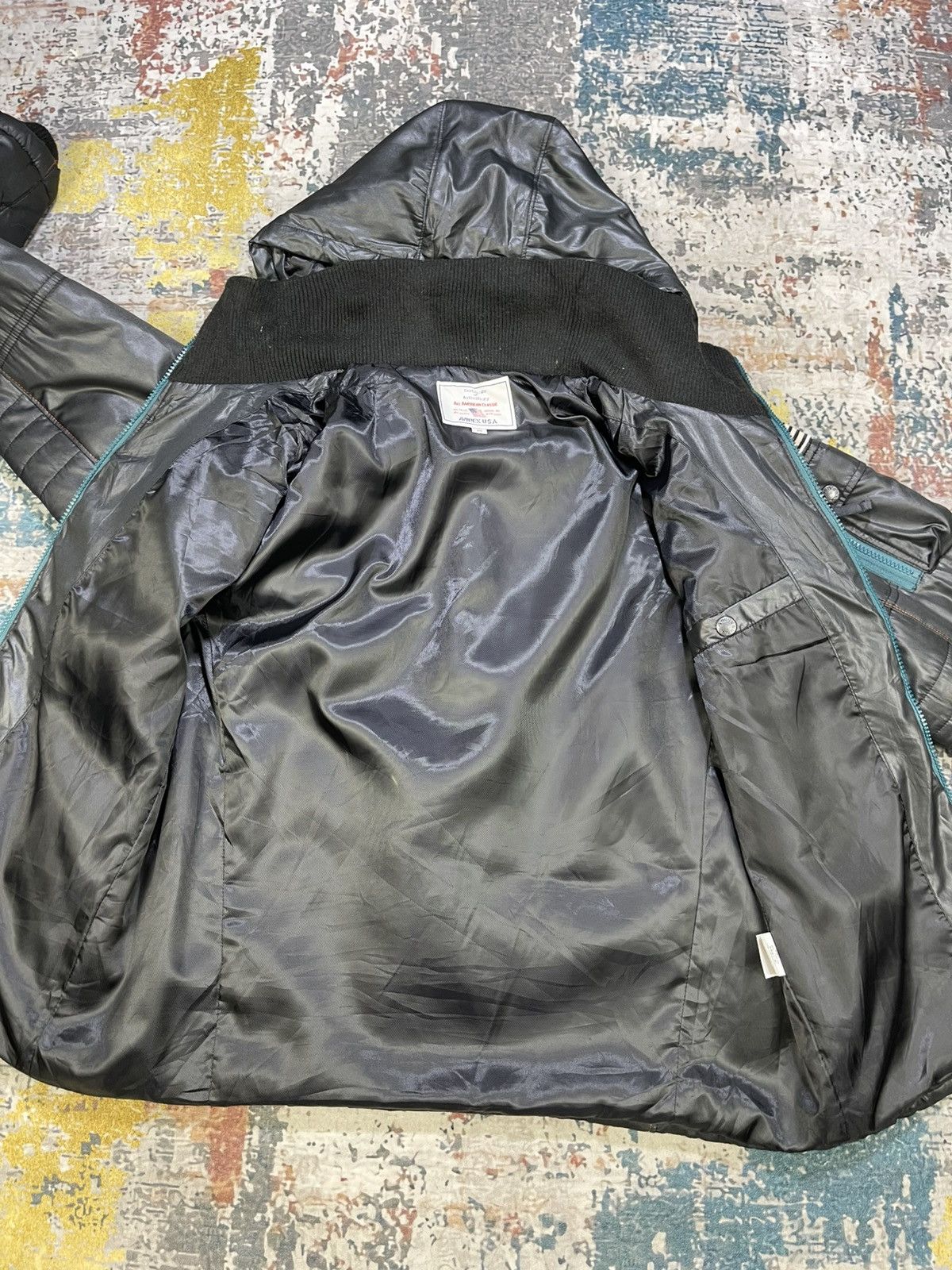Avirex Avirex US Army Bombardier Hooded Puffer Jacket Size US S / EU 44-46 / 1 - 11 Thumbnail