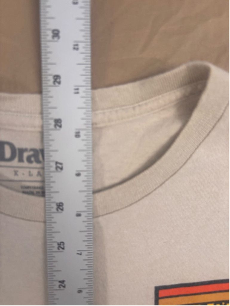 Dravus Men's Dravus T-shirt XL Beige Short Sleeve Size US XL / EU 56 / 4 - 5 Thumbnail