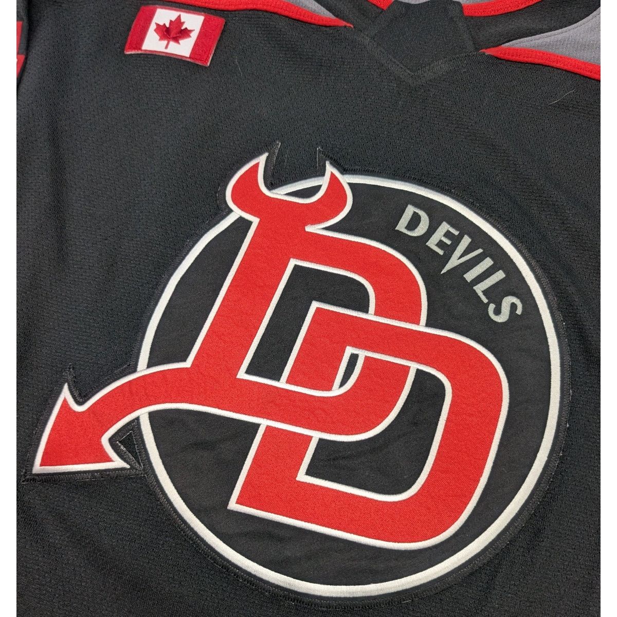 Athletic Works × NHL Duffield Devil's Black and Red AK Hockey Jersey Size US L / EU 52-54 / 3 - 2 Thumbnail