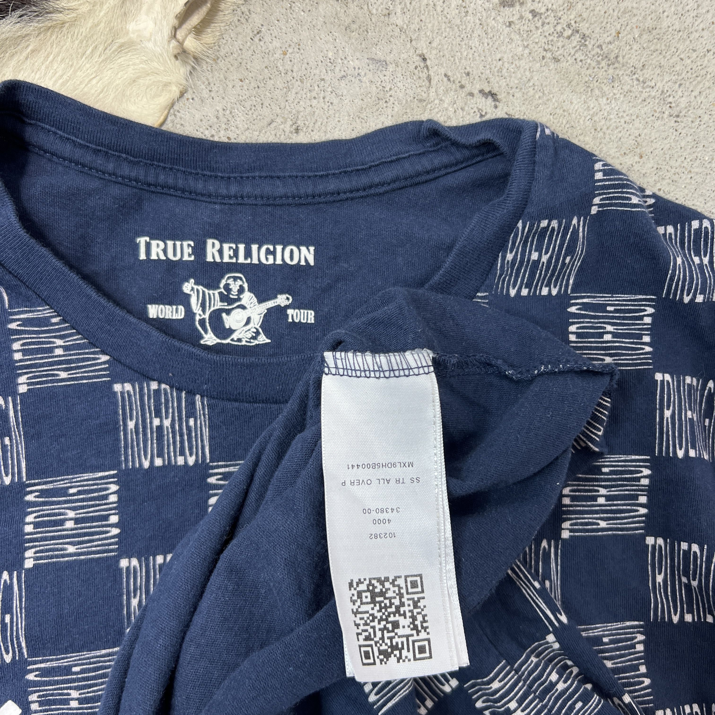 True Religion Vintage Streetwear Skater True Religion Printed T-shirt Y2K Size US XS / EU 42 / 0 - 3 Thumbnail