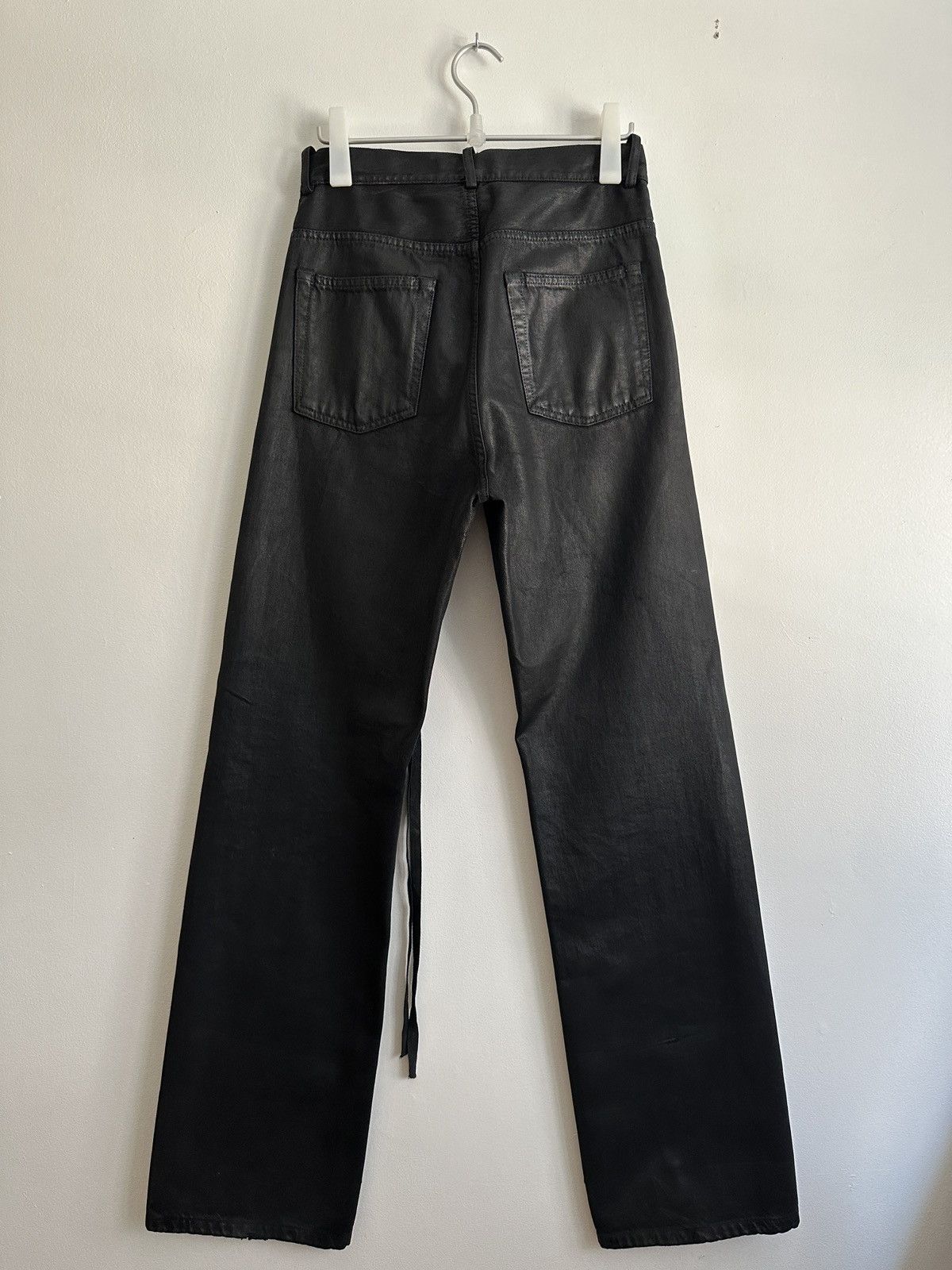 Ann Demeulemeester Ann Demeulemeester Waxed Kevin Denim Size US 29 - 3 Thumbnail