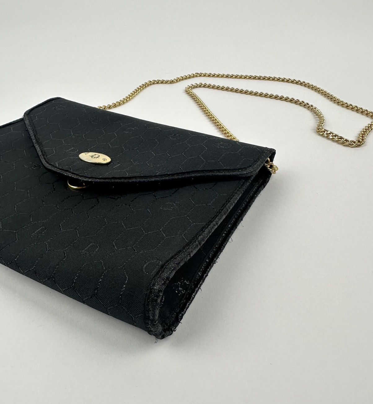 Dior Christian Dior Honey Comb Pattern Gold Sling Bag Size ONE SIZE - 3 Thumbnail