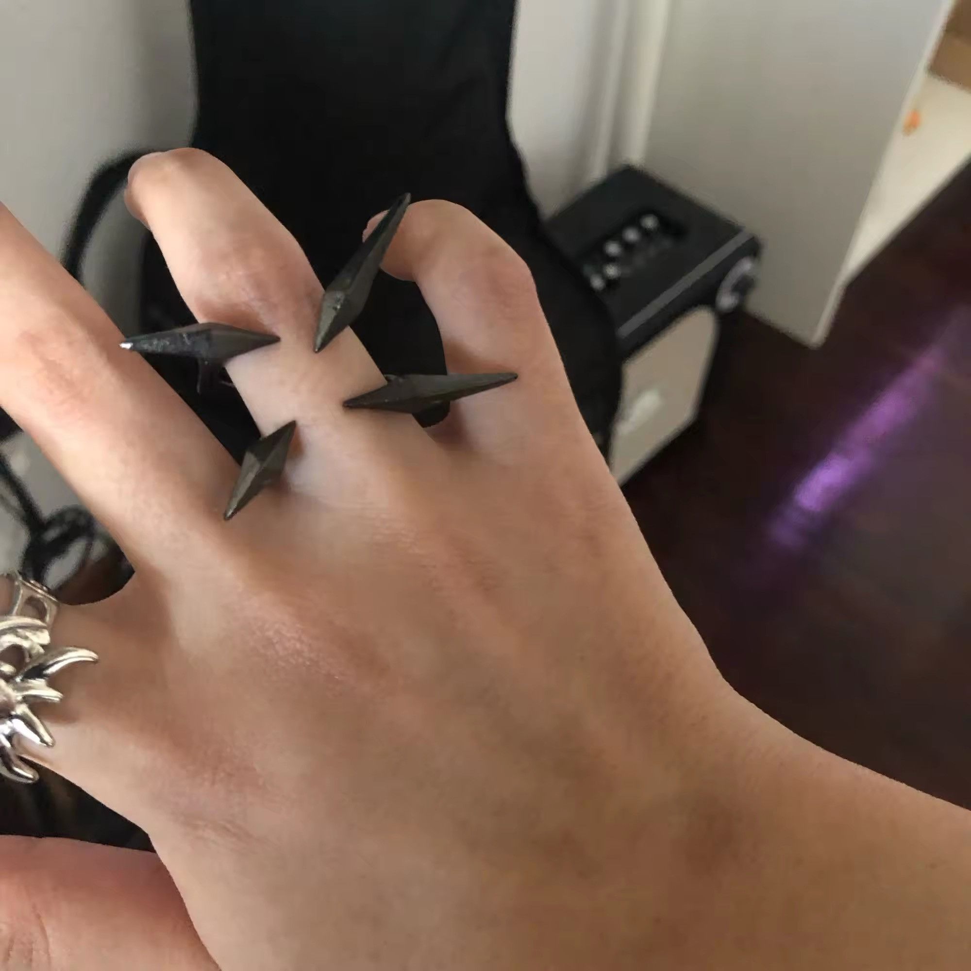 Jewelry Punk Claw Cosplay Adjustable Ring Size ONE SIZE - 5 Thumbnail
