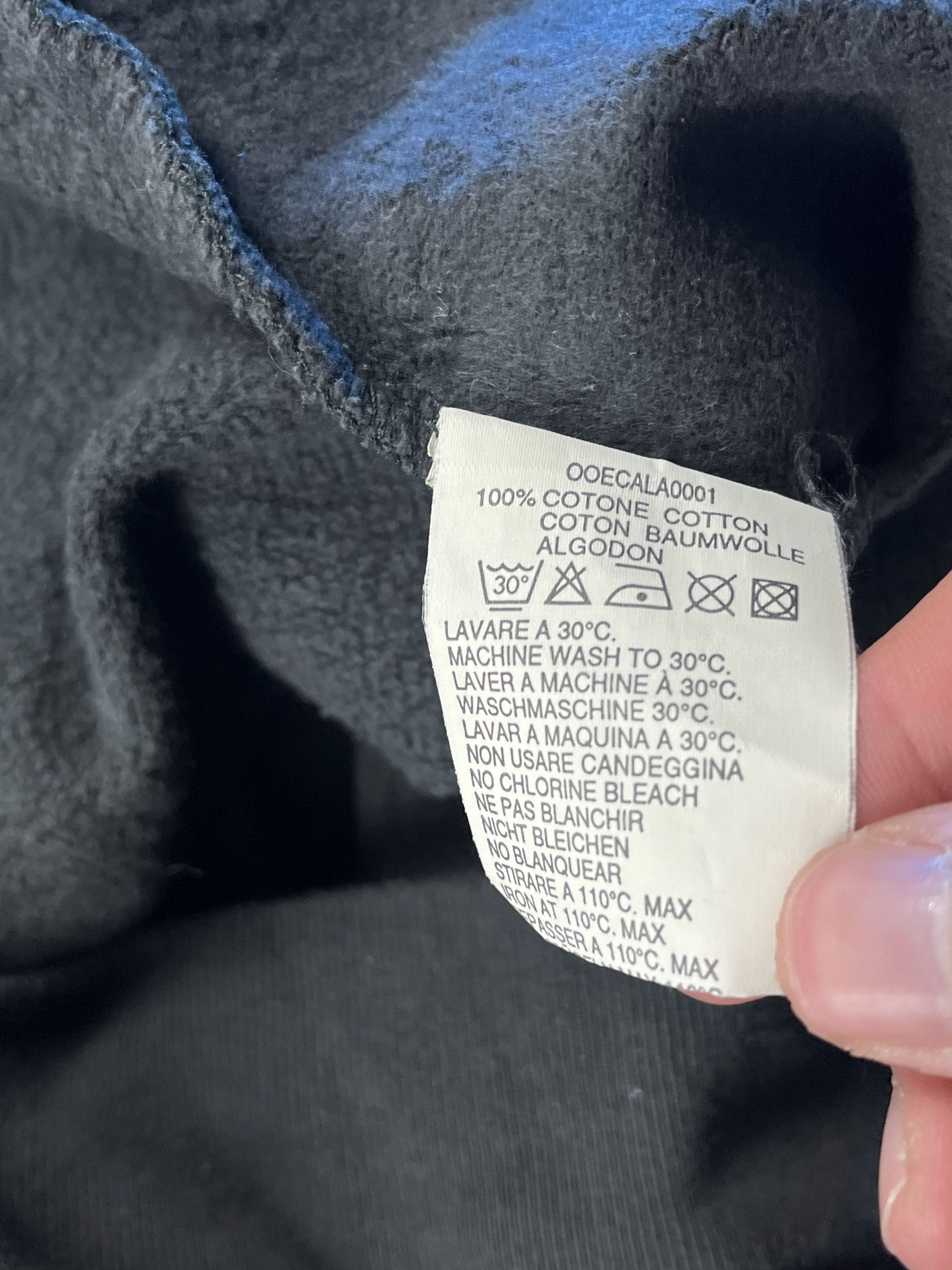 Diesel × Vintage Rare DIESEL Center Logo Vintage Hoodie Size US L / EU 52-54 / 3 - 5 Thumbnail