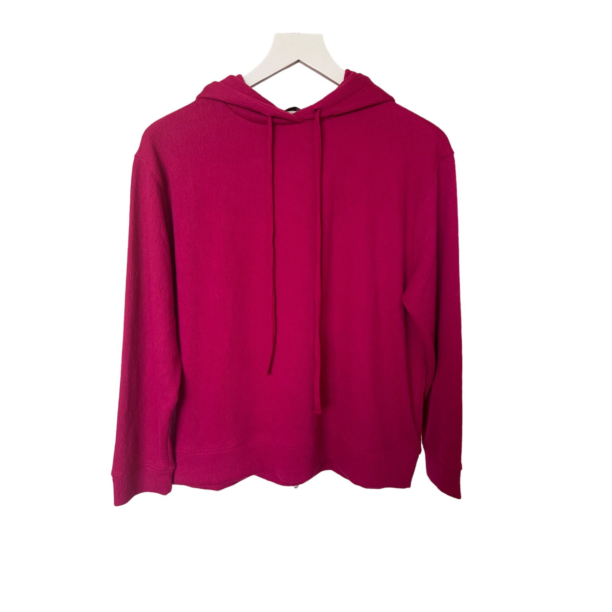 Zara Zara Fuchsia Lightweight Hoodie Size S / US 4 / IT 40 - 2 Thumbnail