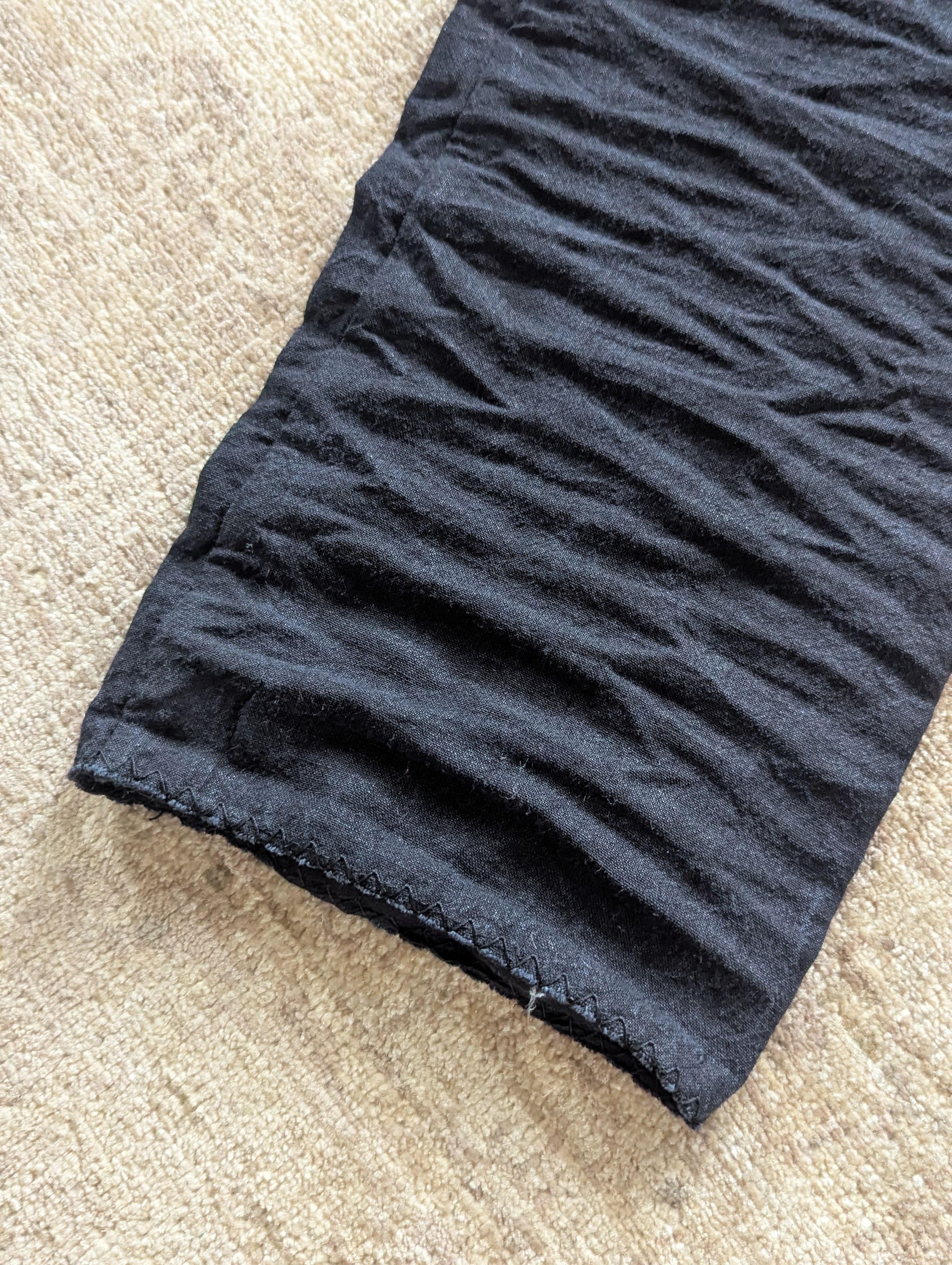 Layer-0 5P. Pant 110 Ramie - Black - Size 52 Size US 36 / EU 52 - 4 Thumbnail