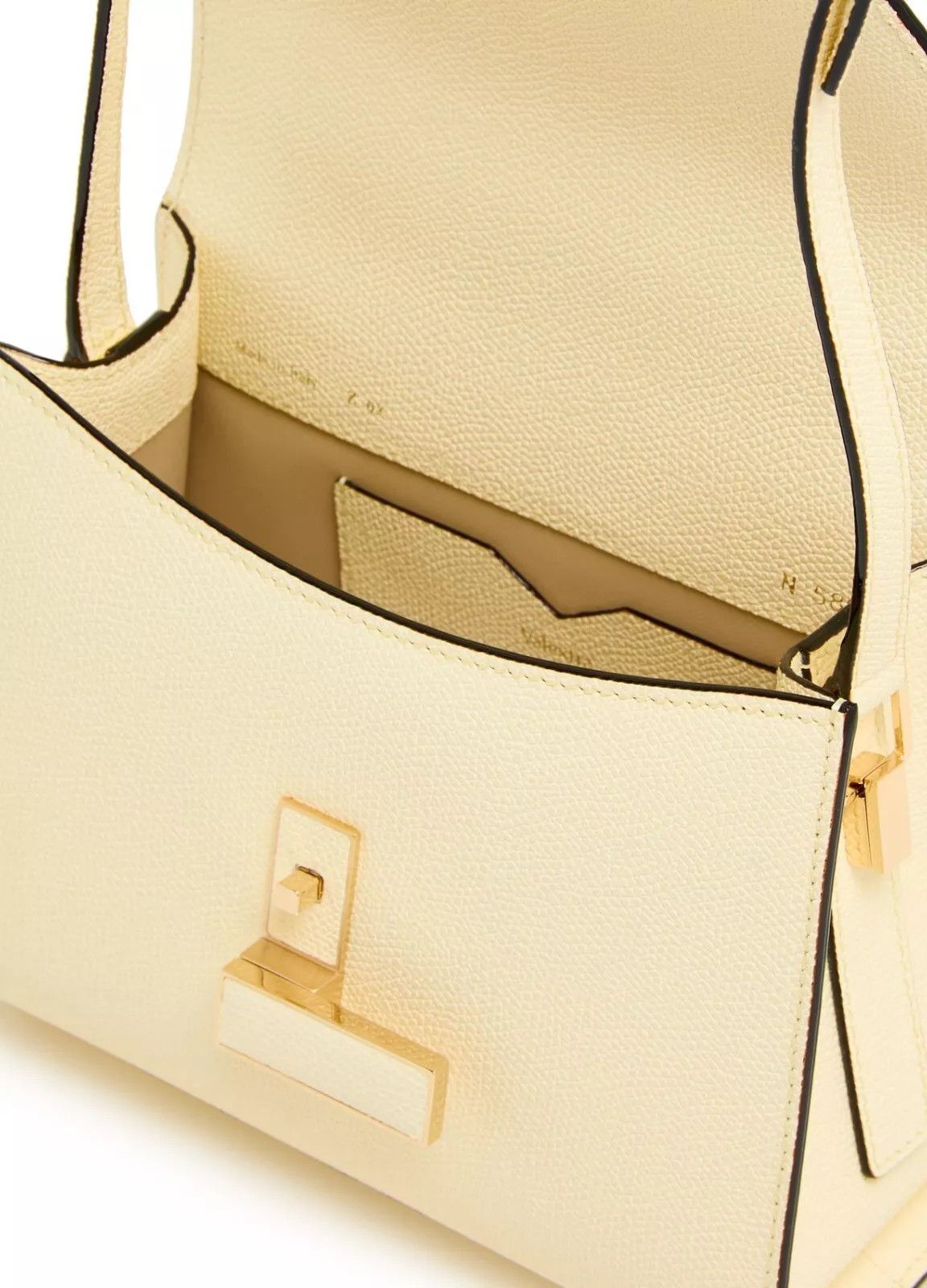 Valextra VALEXTRA Iside Micro Pergamena White Crossbody Bag Size ONE SIZE - 4 Thumbnail
