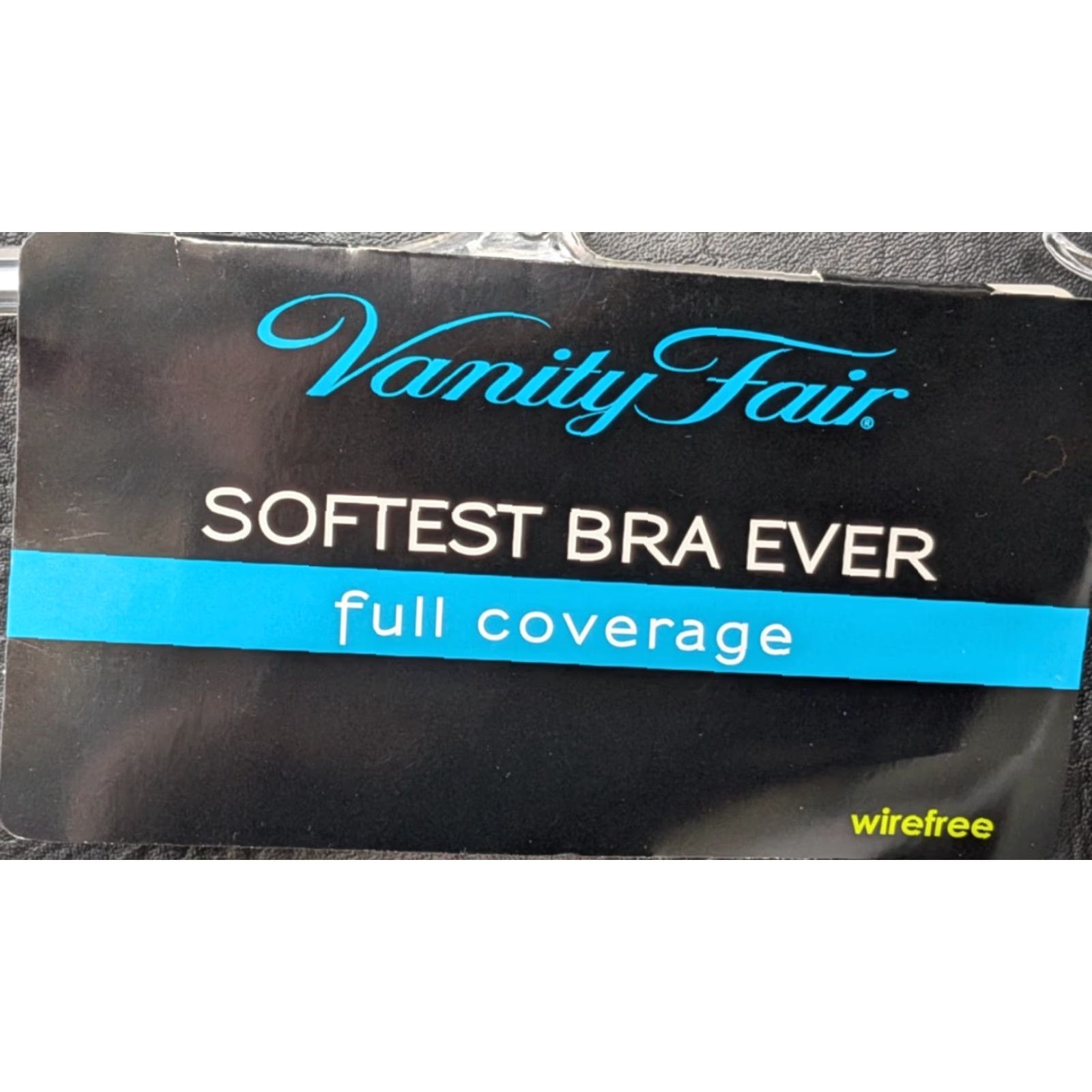 Vintage VINTAGE Vanity Fair Body Caress Full Coverage Wirefree 42C 72335 Star White Bra Shirt Womens 42C White Bra Size ONE SIZE - 4 Thumbnail