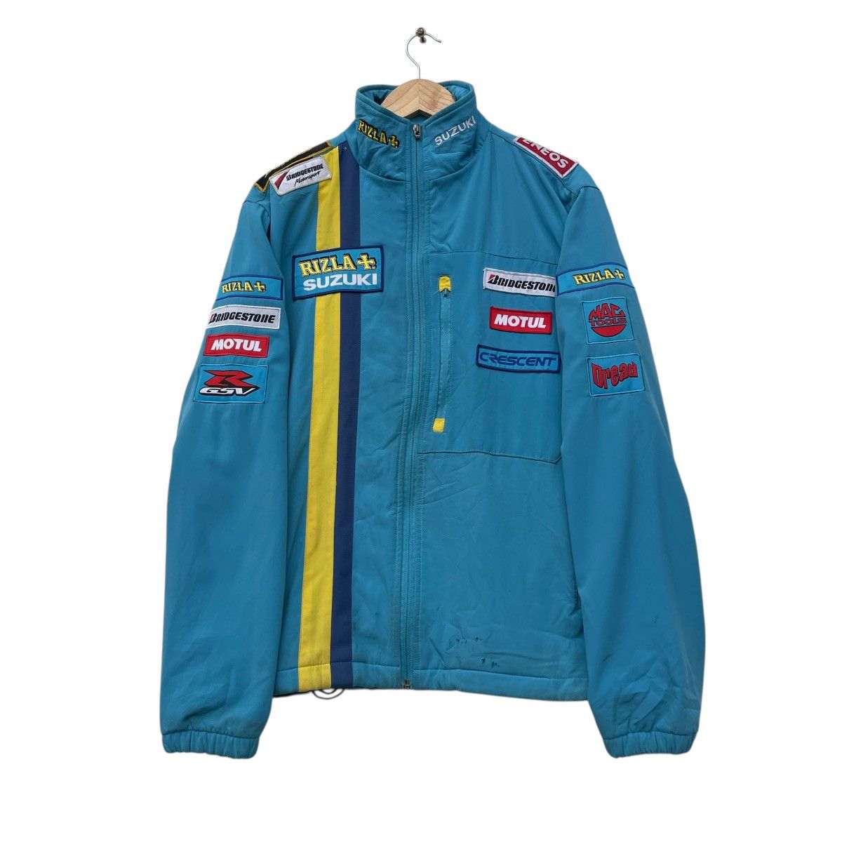Sports Specialties 💥Vintage Suzuki Rizla Moto Gp Full Sponsorship Pacth Jacket Size US M / EU 48-50 / 2 - 1 Thumbnail