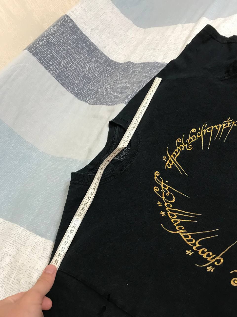 Vintage 🔥 The Lord of The Rings Vintage Faded Distressed Shirt Movie Size US M / EU 48-50 / 2 - 10 Thumbnail