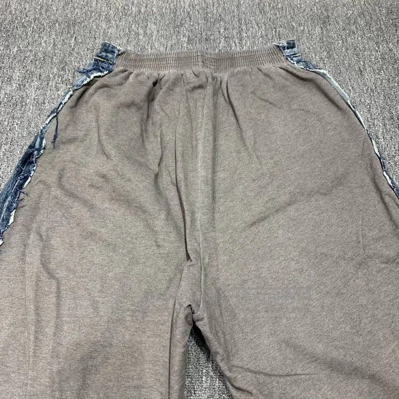 Balenciaga Balenciaga size S Blue Denim Sweatpants with Denim Patch Size US 27 - 7 Thumbnail