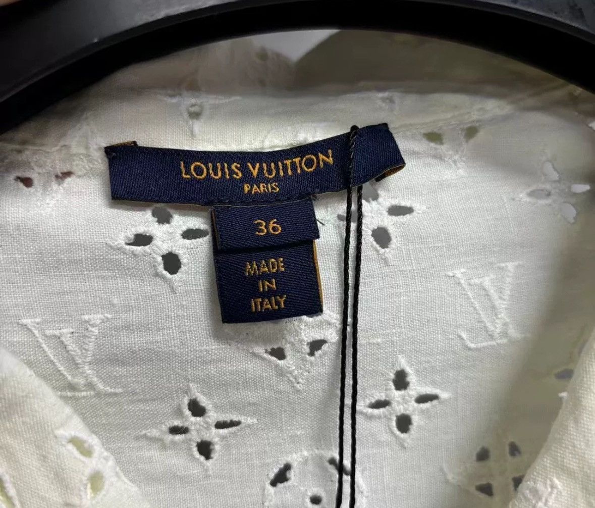 Louis Vuitton Louis Vuitton's latest white hollowed out full long sleeves Size US S / EU 44-46 / 1 - 3 Thumbnail