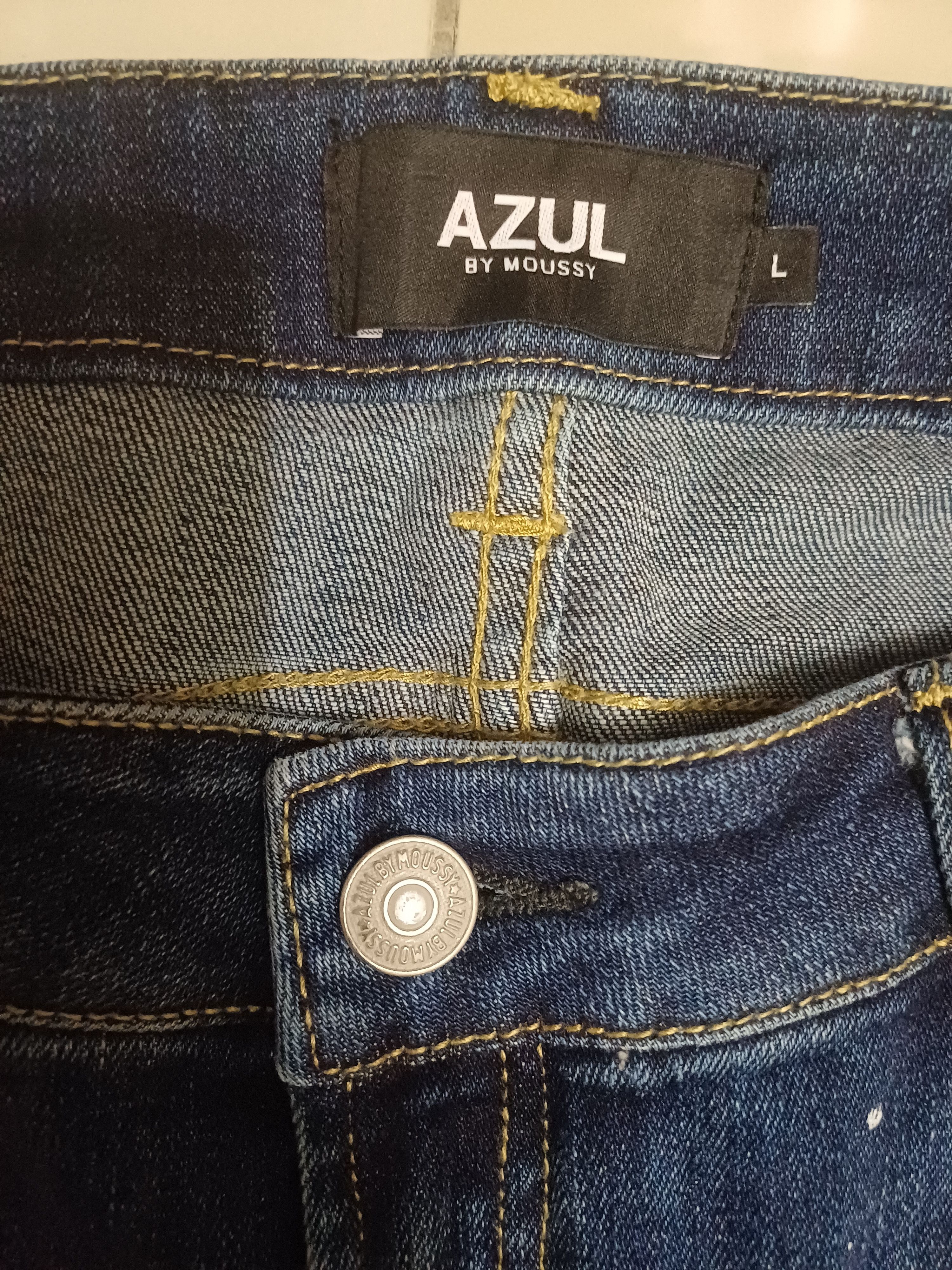 MOUSSY Splash jeans.. Azul by Moussy streachable & skinny cutting Size 30" / US 8 / IT 44 - 5 Thumbnail