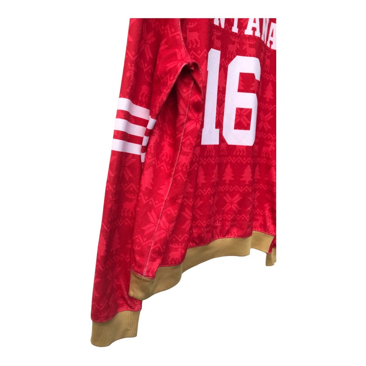 NFL San Francisco 49ers Joe Montana NFL Polyester Sweatshirt Size US XL / EU 56 / 4 - 13 Thumbnail