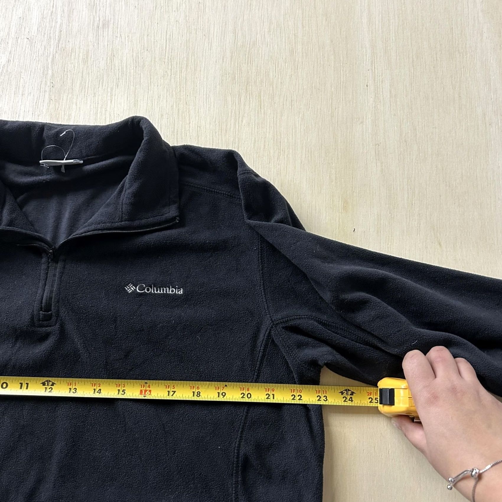 Vintage Columbia Sweatshirt Mens Large Black Fleece 1/4 Zip Pullover Mock Neck Outdoor Size US L / EU 52-54 / 3 - 5 Thumbnail