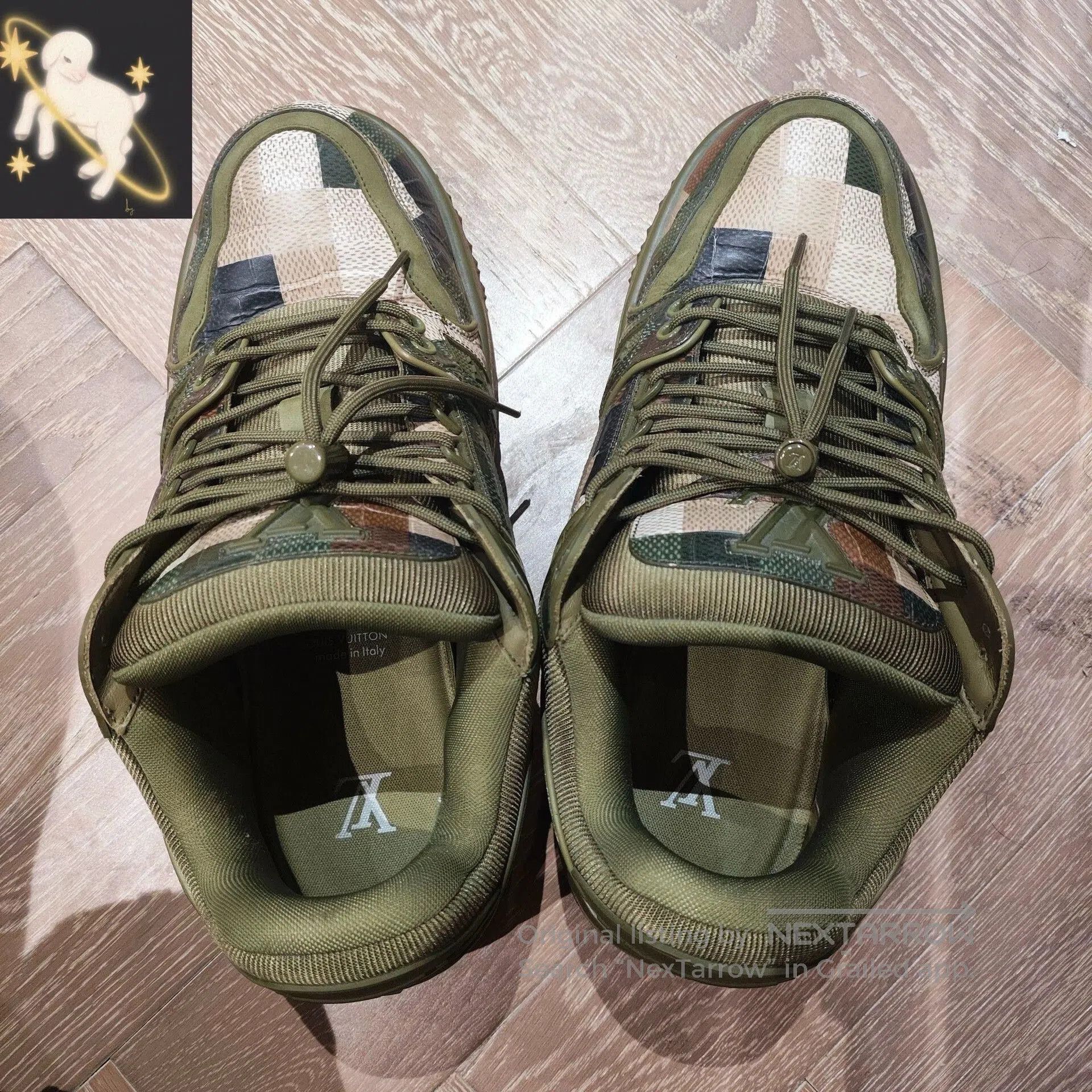 Louis Vuitton Louis Vuitton Trainer Maxi Camouflage Checkerboard. Size US 9.5 / EU 42-43 - 1 Thumbnail