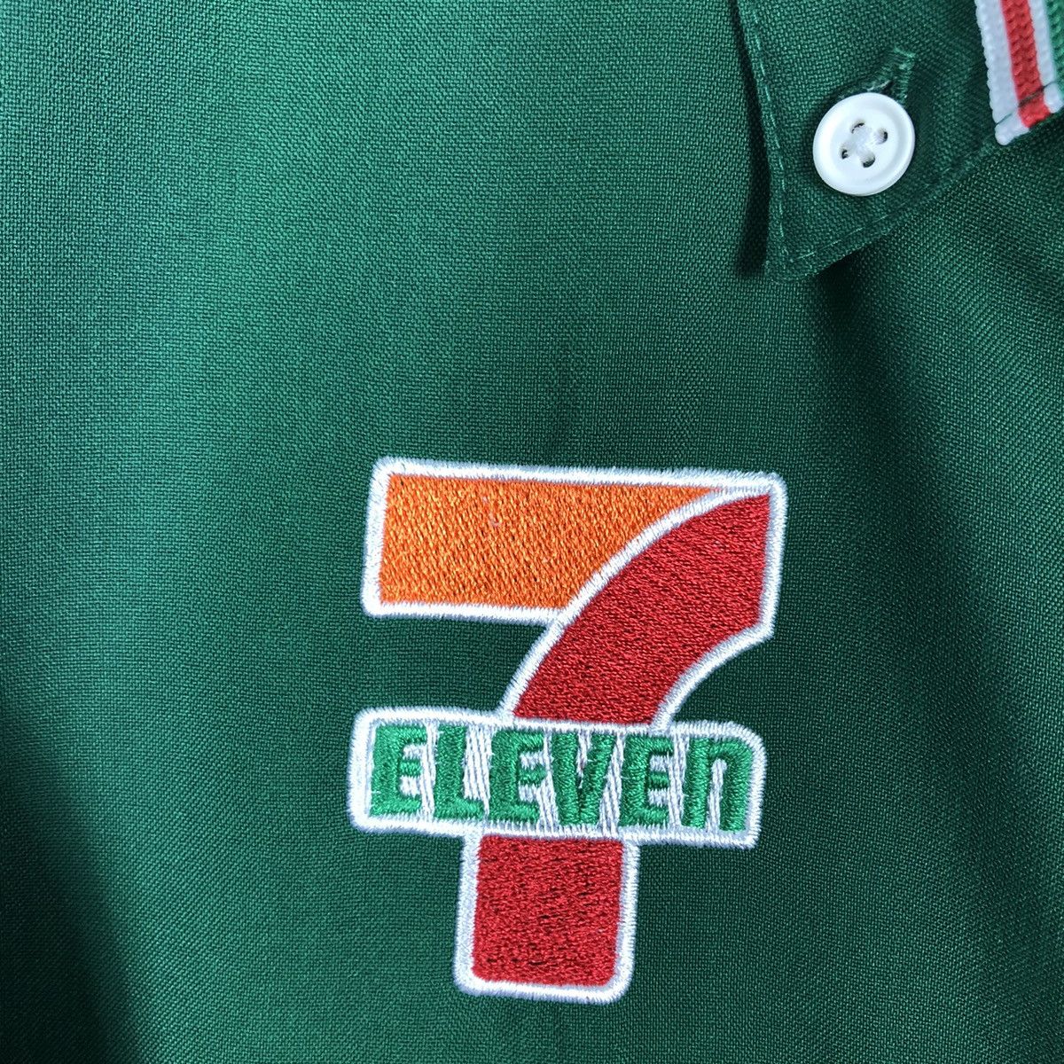 Japanese Brand 🔥90’s Vintage Work Jacket 7-Eleven Big Logo Japan Spell Out Size US M / EU 48-50 / 2 - 14 Thumbnail