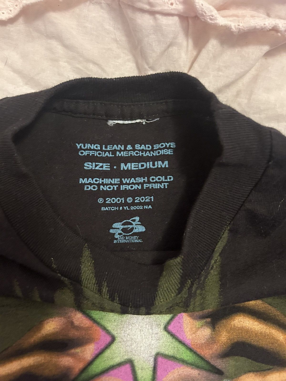 Yung Lean Yung lean black T-shirt size medium Size US M / EU 48-50 / 2 - 2 Thumbnail
