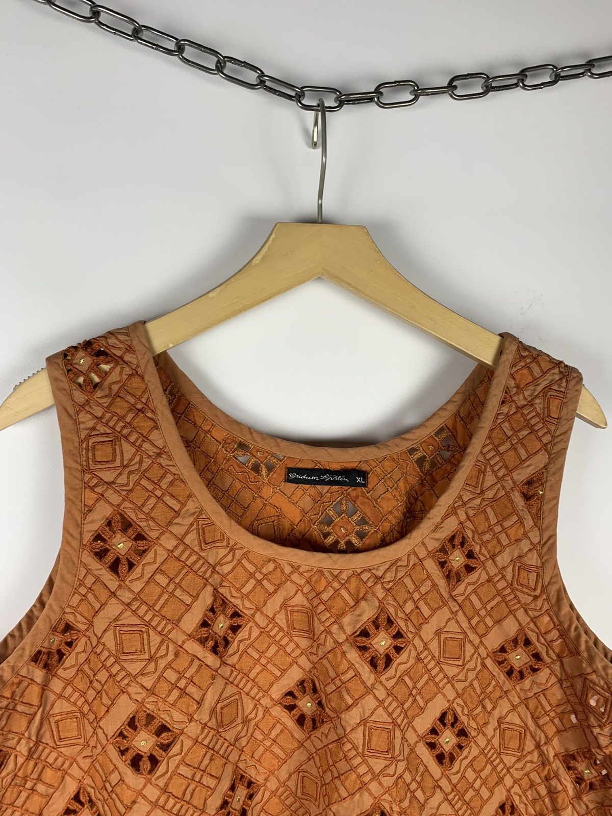 Gudrun Sjoden Gudrun Sjoden Mesh Tank Top Vest Sleeveless Gilet Size XL Size XL / US 12-14 / IT 48-50 - 4 Thumbnail