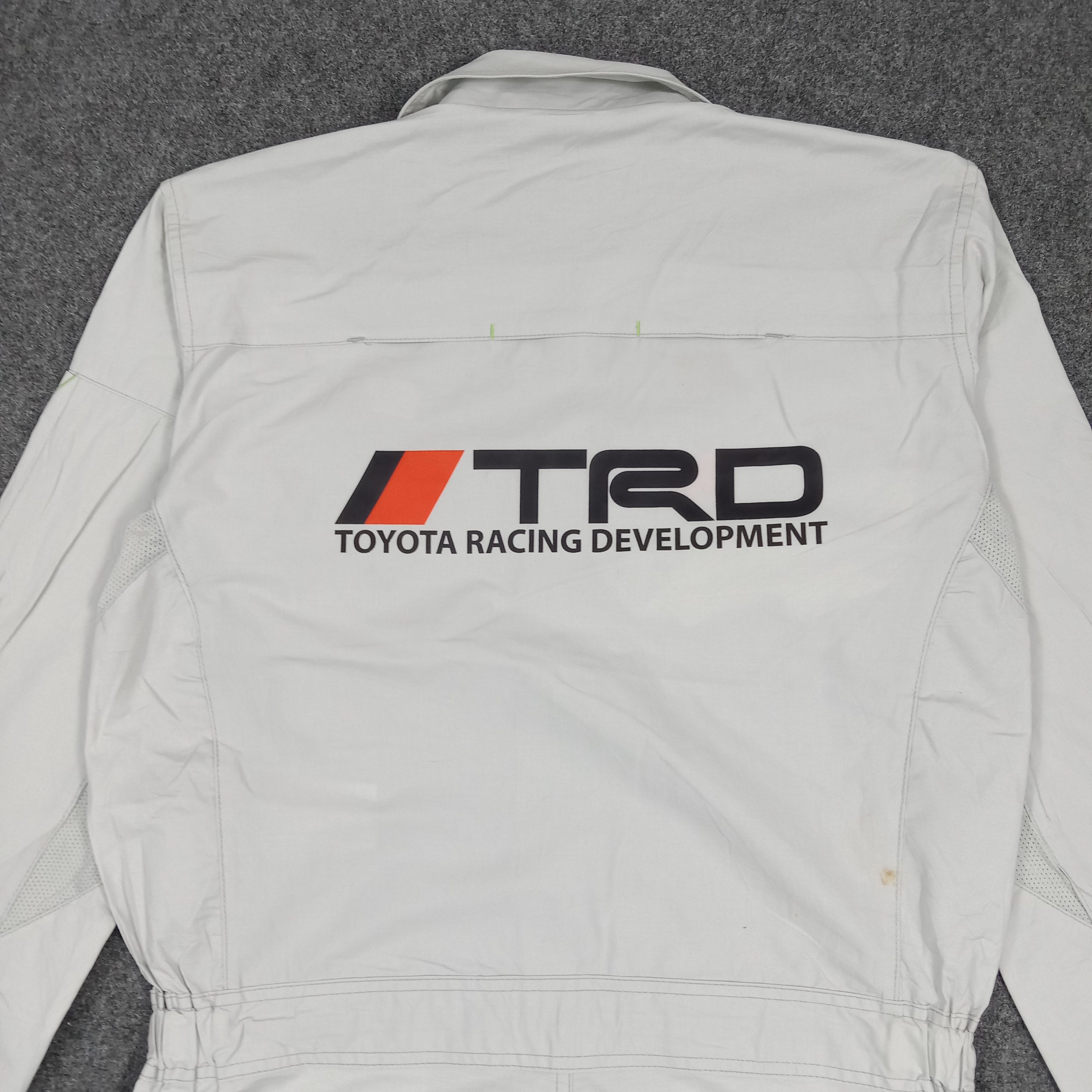 Japanese Brand TRD Toyota Motorsports Racing Custom Coverall Jacket C286N17 Size US M / EU 48-50 / 2 - 2 Thumbnail