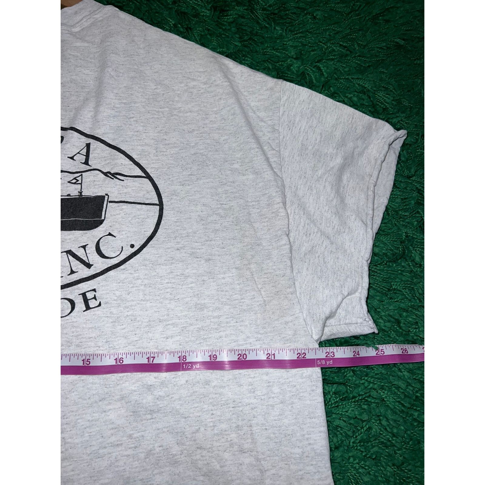Vintage Y2K Women's Sierra Boat Lake Tahoe Crop Top Shirt Women XL Size XL / US 12-14 / IT 48-50 - 10 Thumbnail