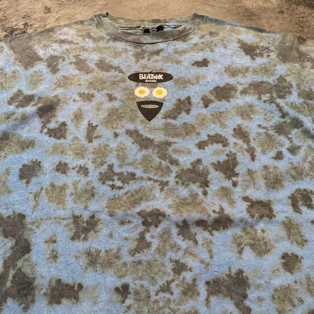 Vintage 90s Beatnik Vintage Tee Shirt Size US L / EU 52-54 / 3 - 3 Thumbnail