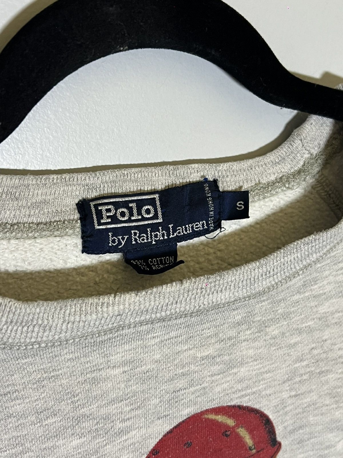 Designer × Polo Ralph Lauren Vintage Polo Ralph Lauren Bear Crewneck Size US S / EU 44-46 / 1 - 6 Thumbnail