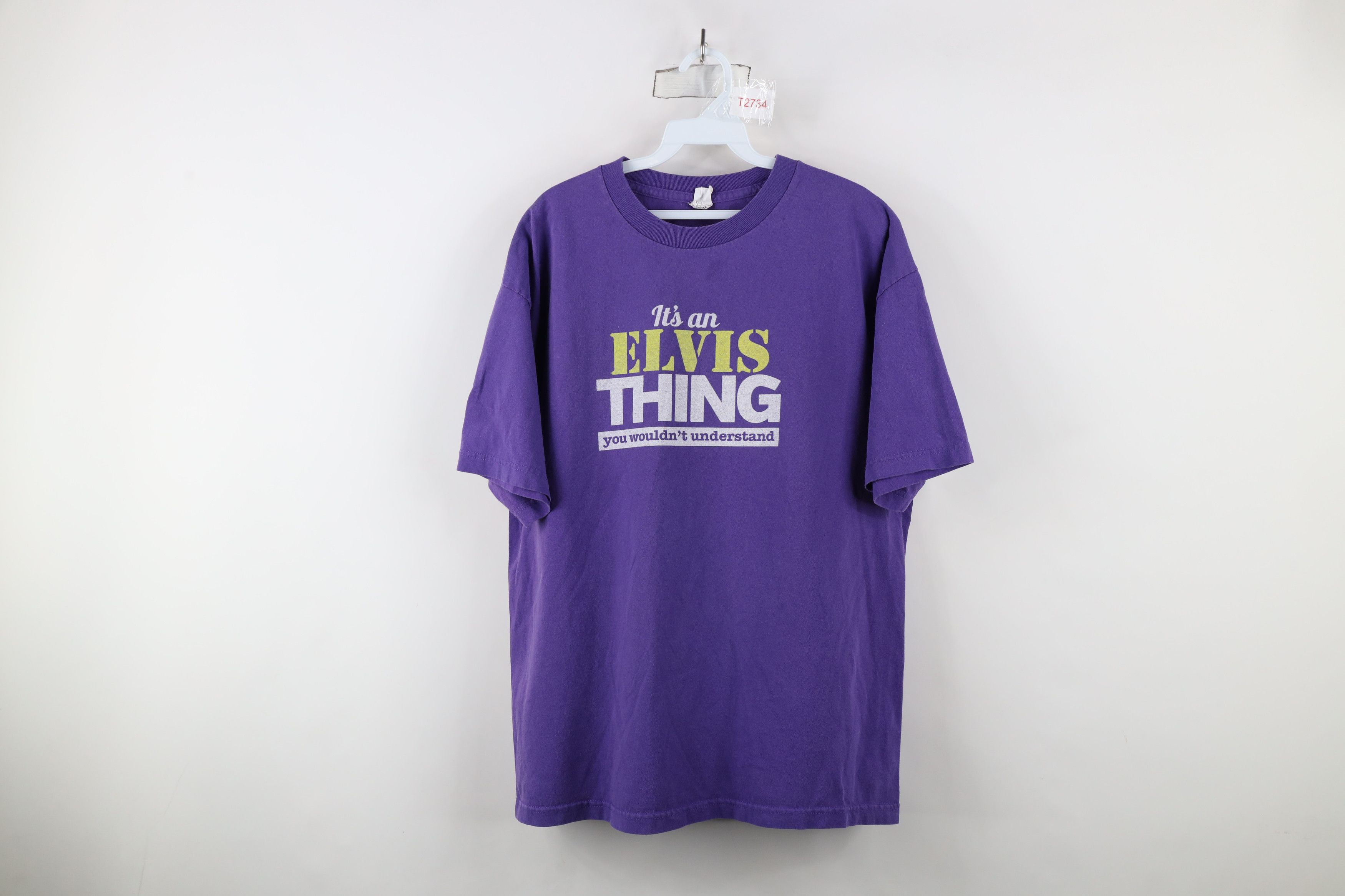 Vintage Vintage Y2K An Elvis Thing You Wouldn't Understand T-Shirt Size US XL / EU 56 / 4 - 1 Thumbnail