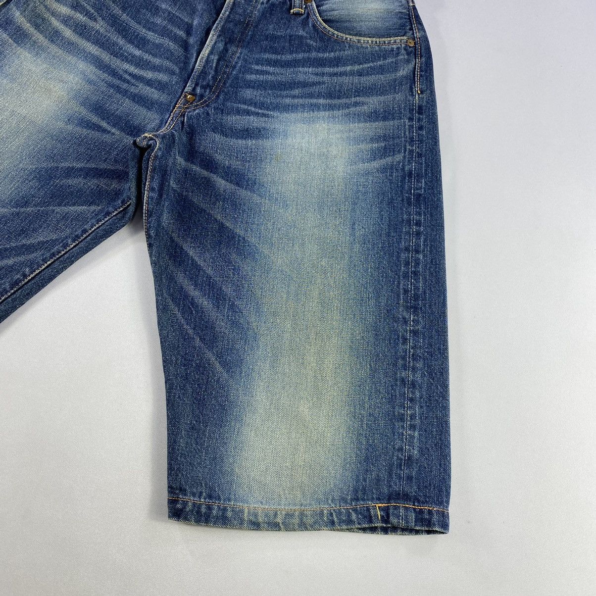 Evisu Vintage evisu selvedge jeans diacock big logo jeans Size US 34 / EU 50 - 8 Thumbnail