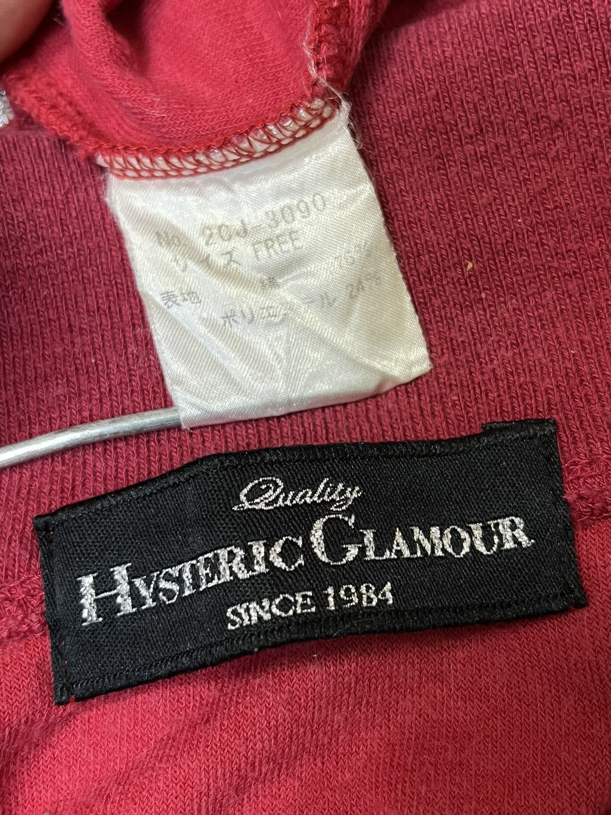 Hysteric Glamour HYSTERIC GLAMOUR DETROIT FOREVER EMBROIDERY ZIPPER JACKET Size US XS / EU 42 / 0 - 13 Thumbnail
