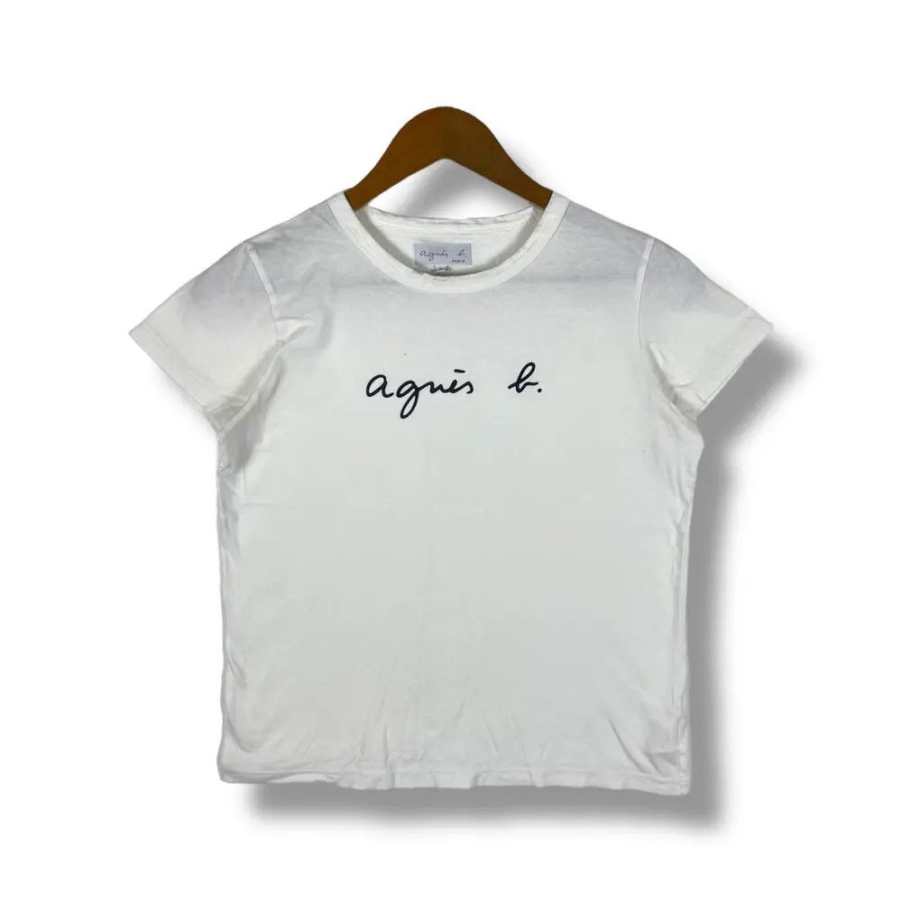 agnes b. AGNES B. Paris Women Tops Tee Shirt Size 2 Made In Japan Size S / US 4 / IT 40 - 1 Thumbnail