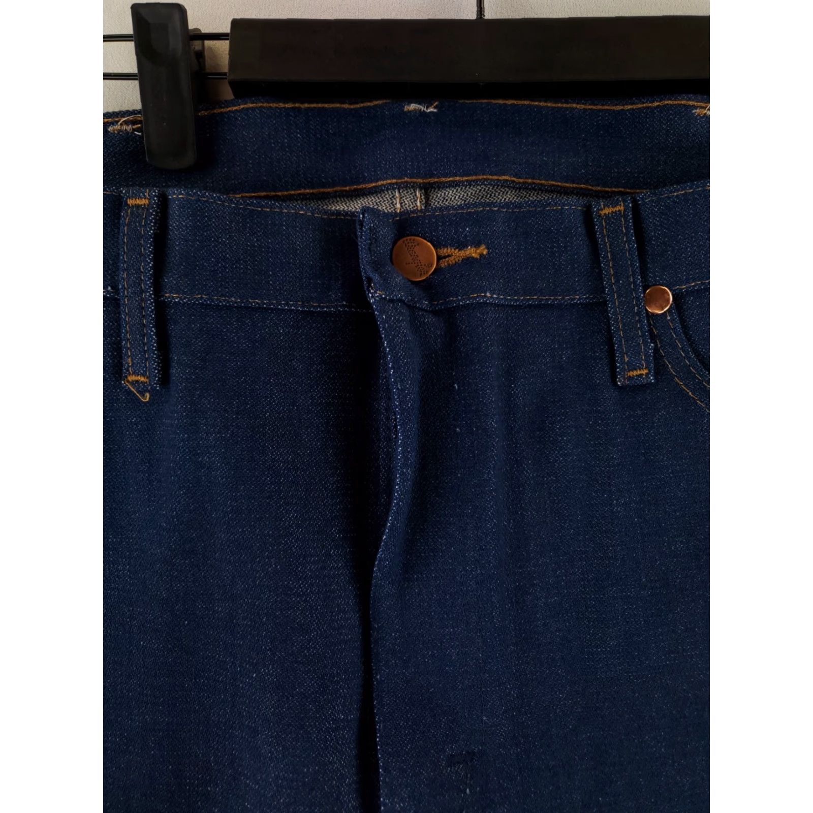 Wrangler VINTAGE Wrangler 13MWZ Jeans Mens Straight 37x30 Blue NWT 90s VTG 35x30 Actual Size US 37 - 2 Thumbnail